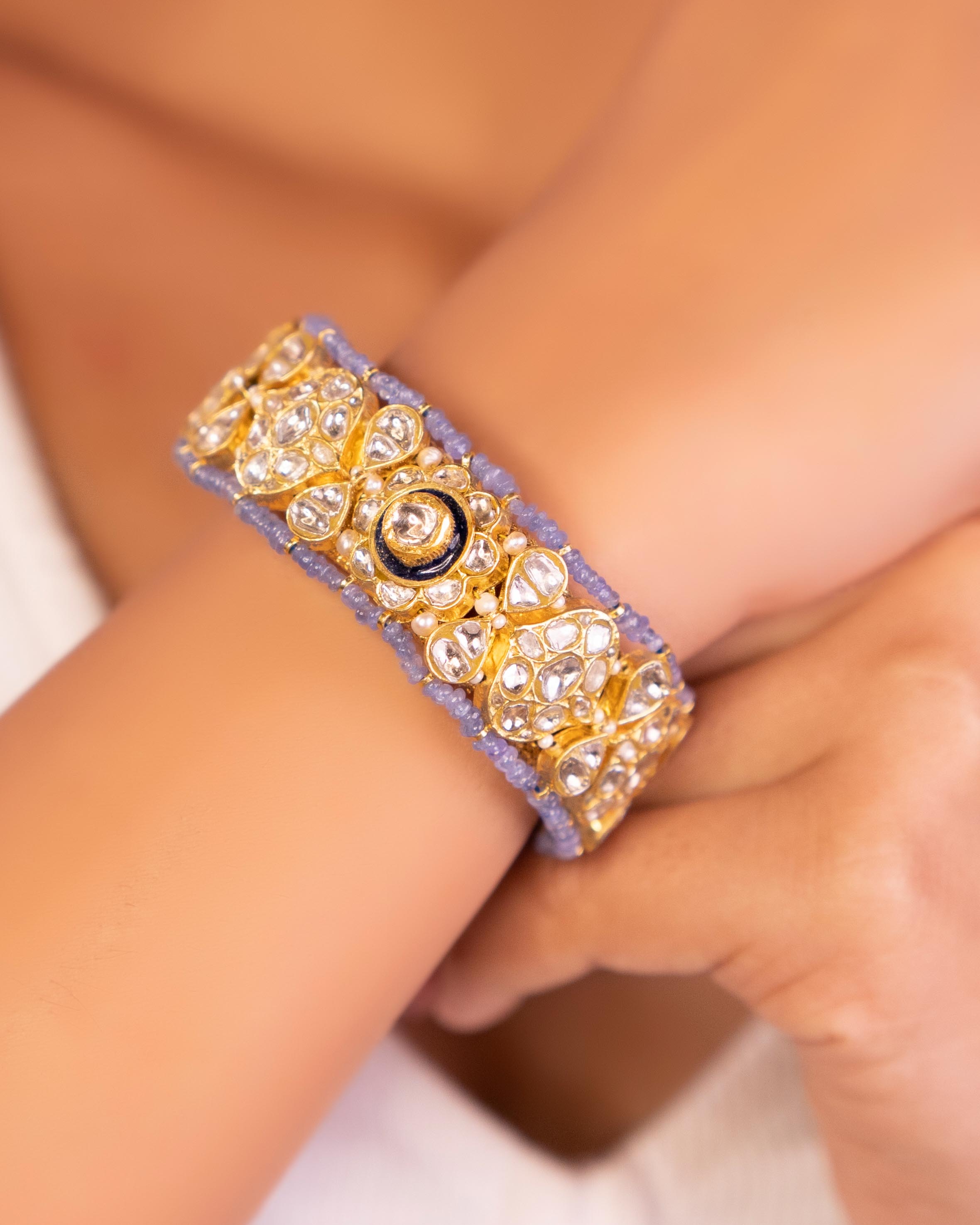 Kashvi Polki Bracelet