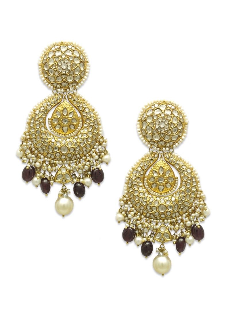 Aashika Polki Chandbalis