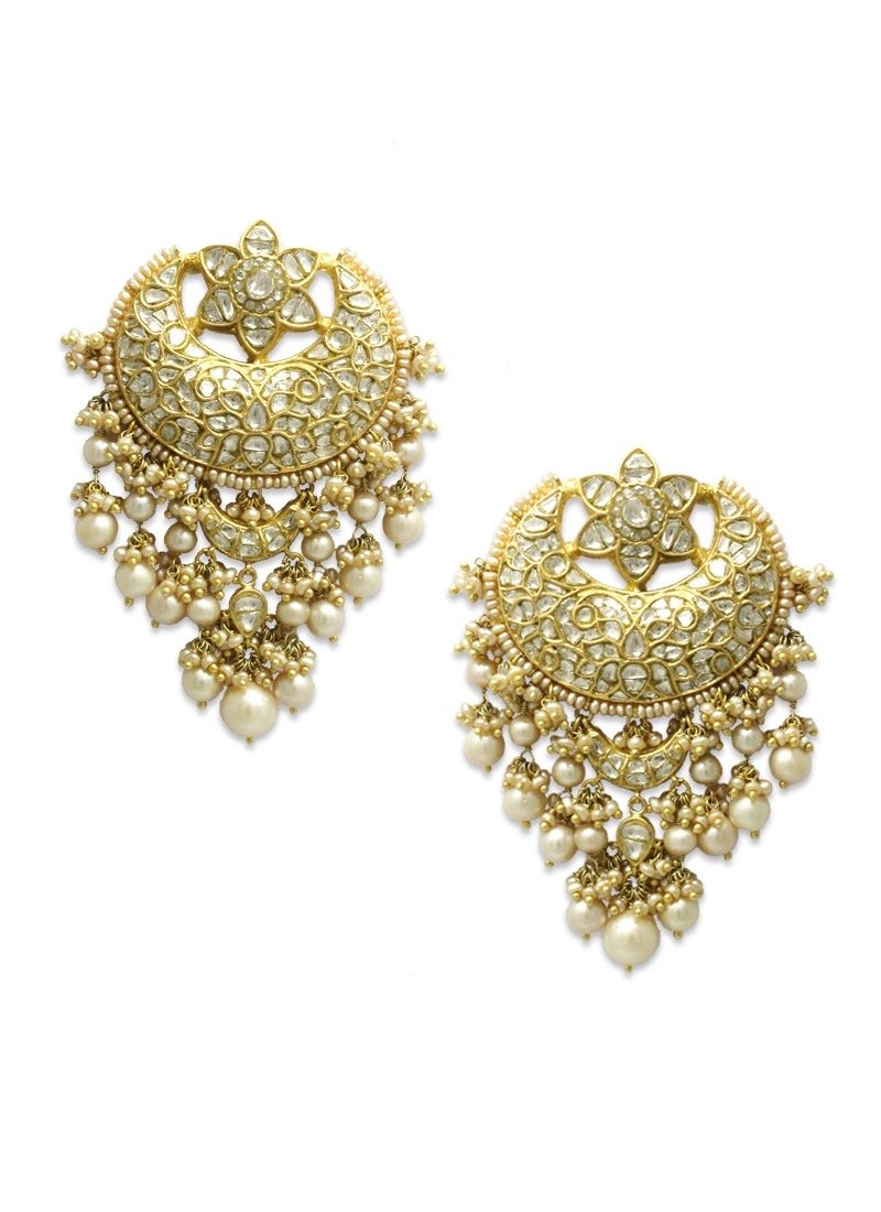 Naureen Polki Chandbalis