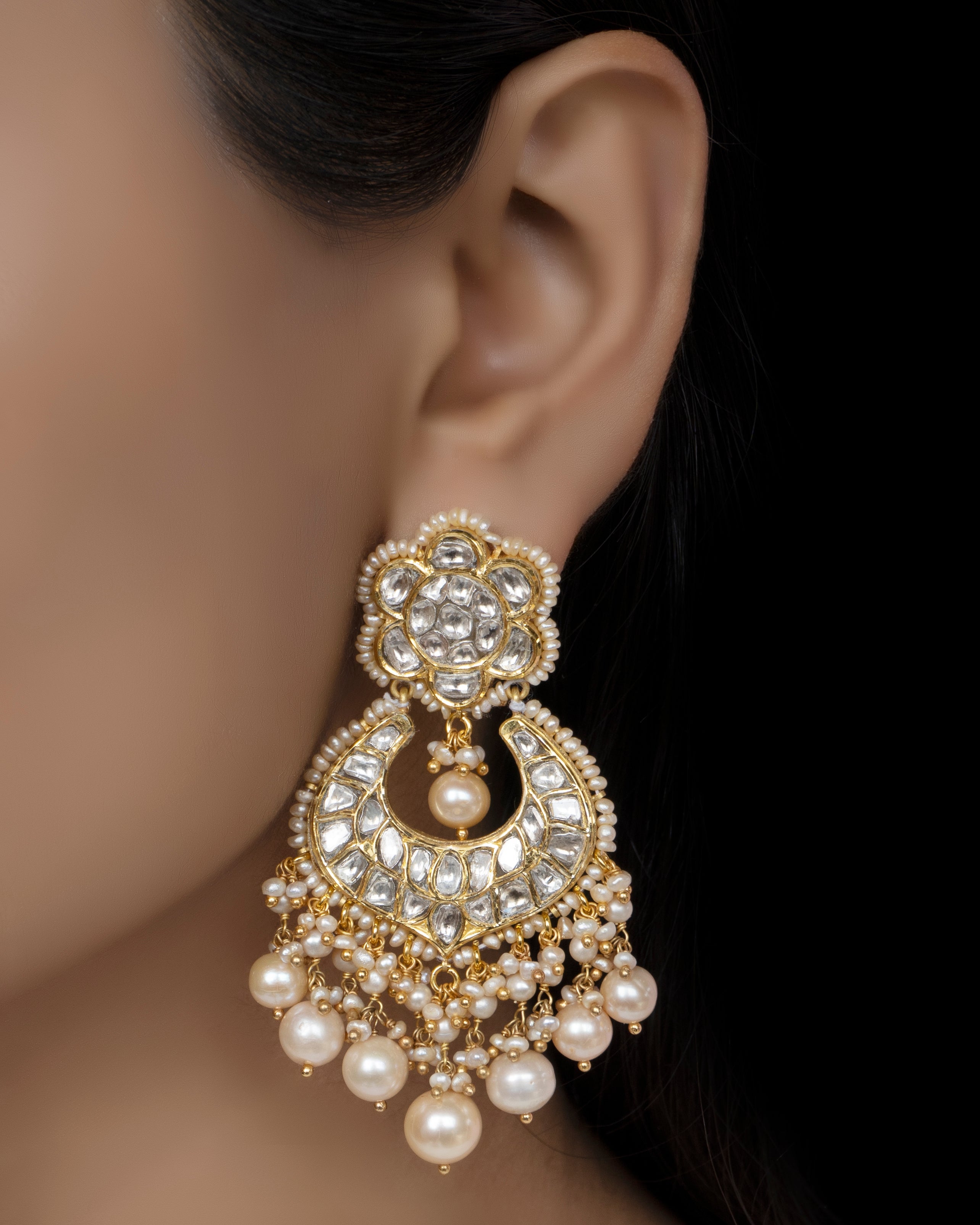 Nupur Polki Chandbalis