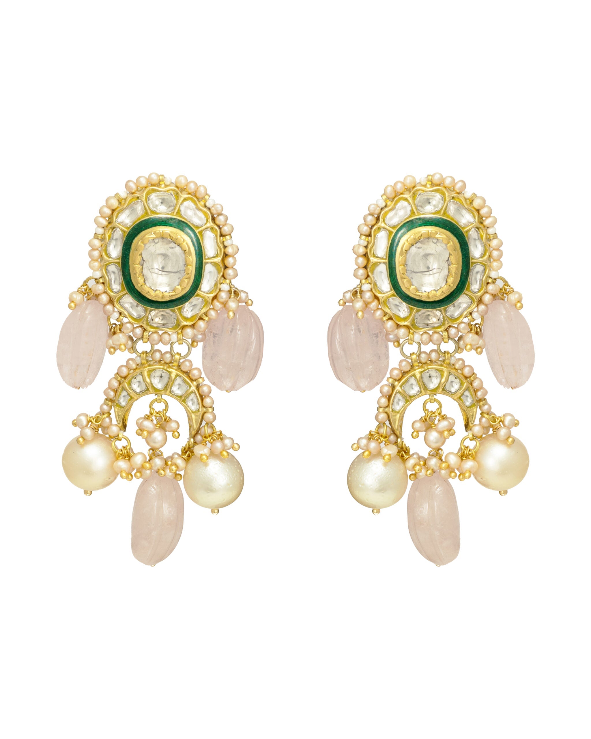 Trithika Polki Chandbalis