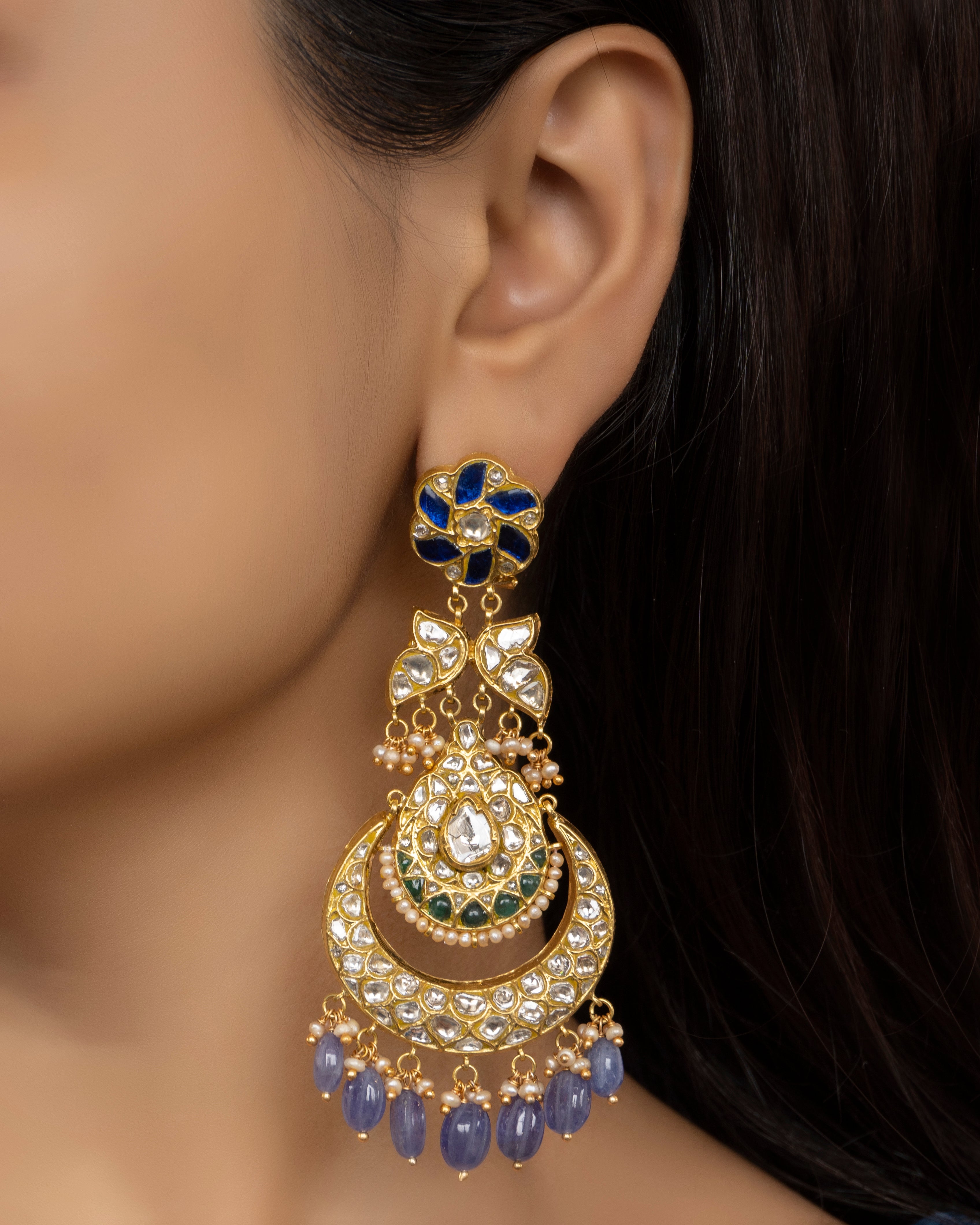 Nidhi Polki Chandbalis