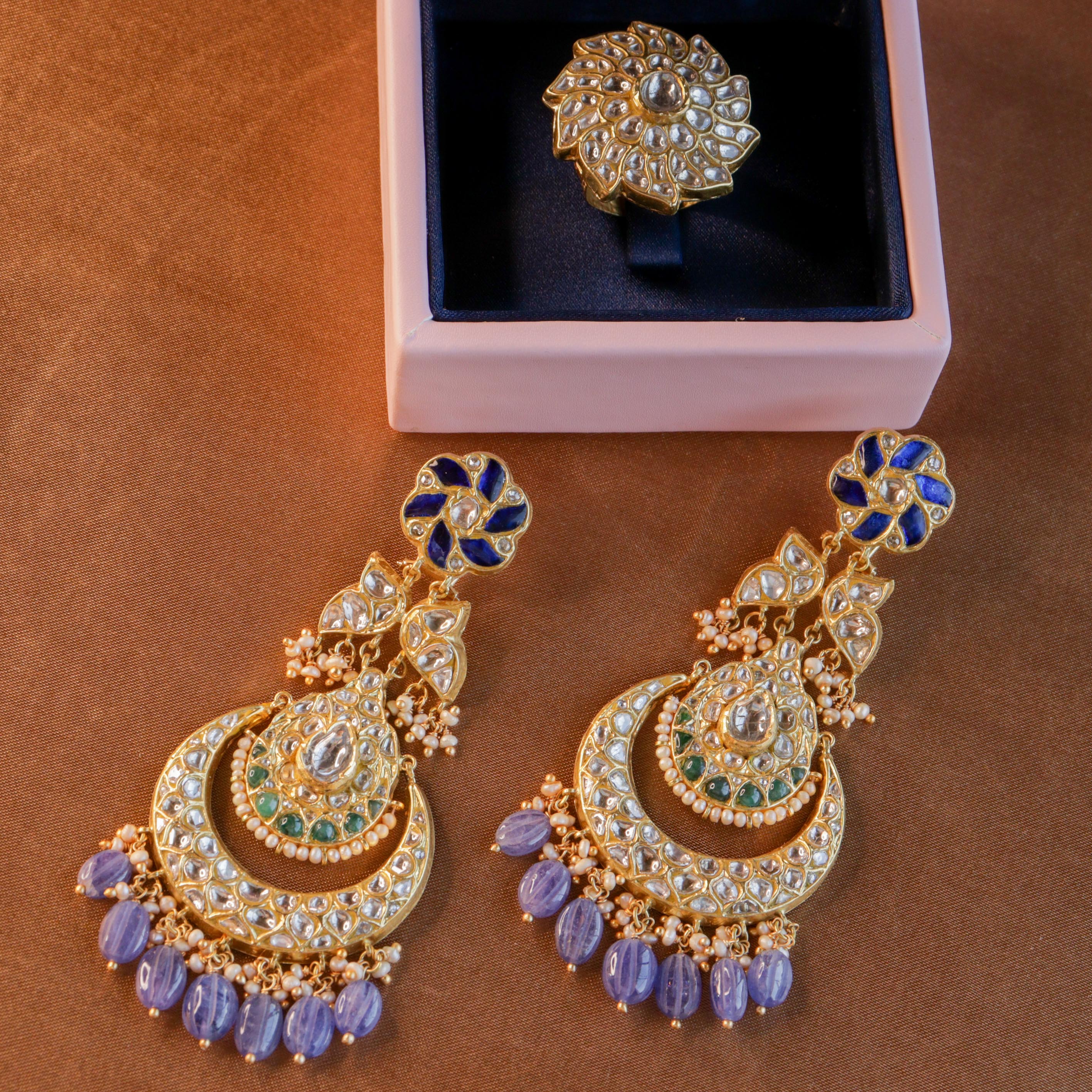 Nidhi Polki Chandbalis