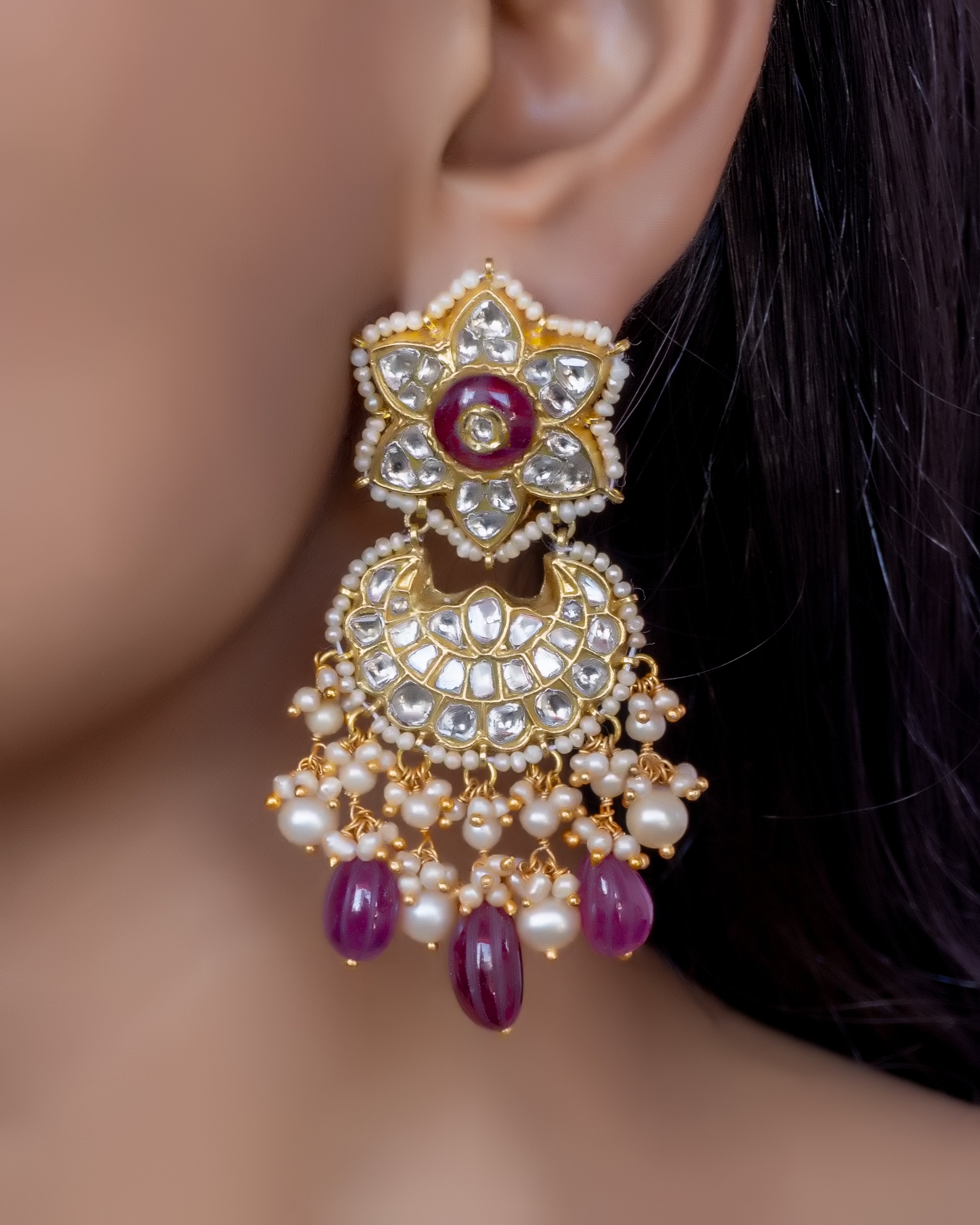 Anushree Polki Chandbalis