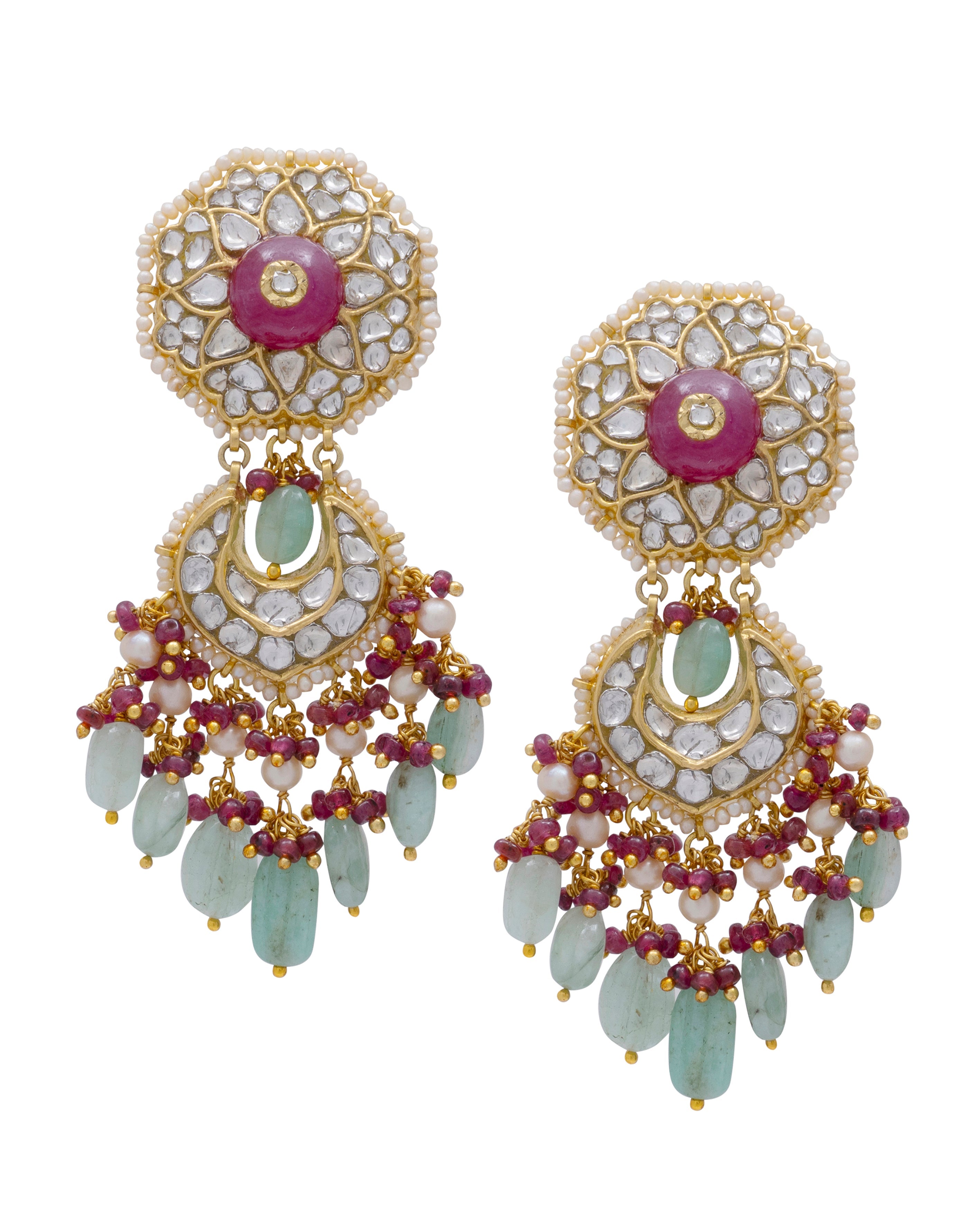 Kalpeshi Choker and Ruchika Chandbalis Polki Set