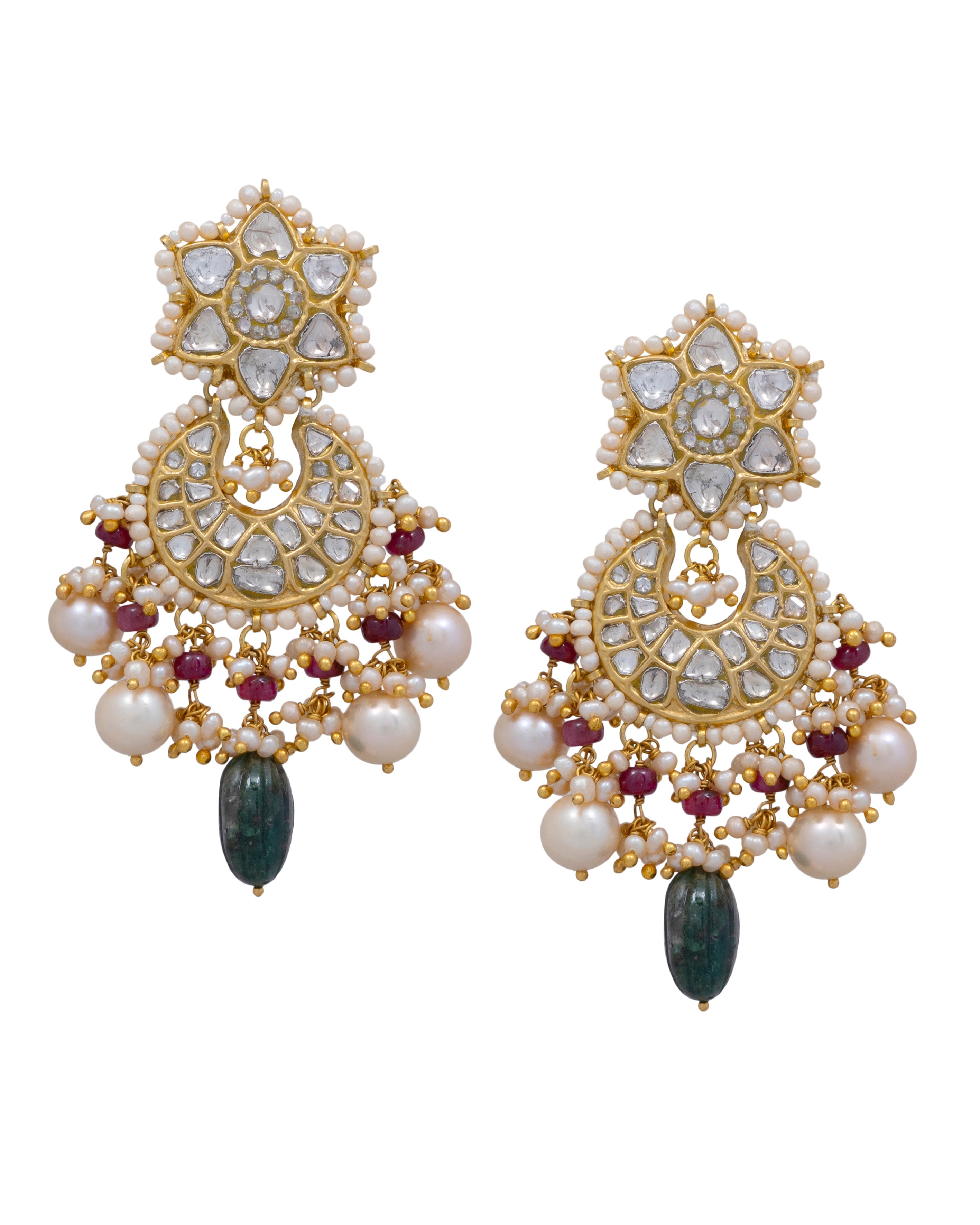 Zill Polki Chandbalis