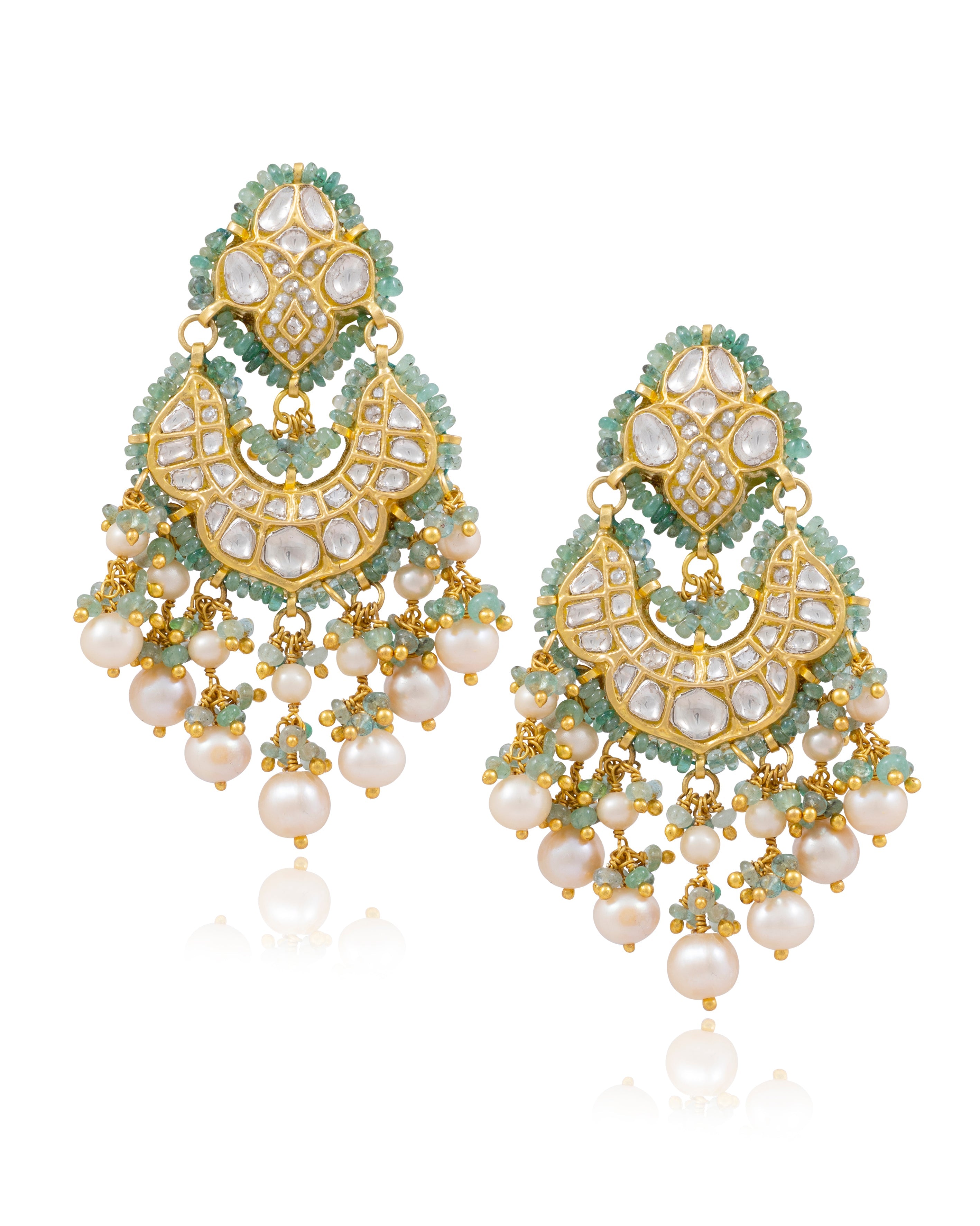 Shubangi Polki Chandbalis