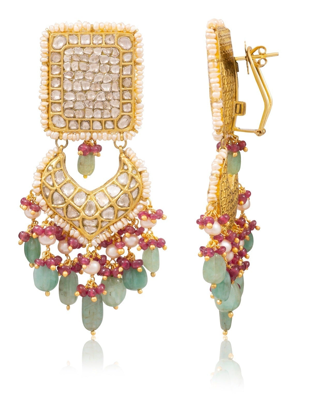 Vidya Polki Chandbalis - NO ORDERS