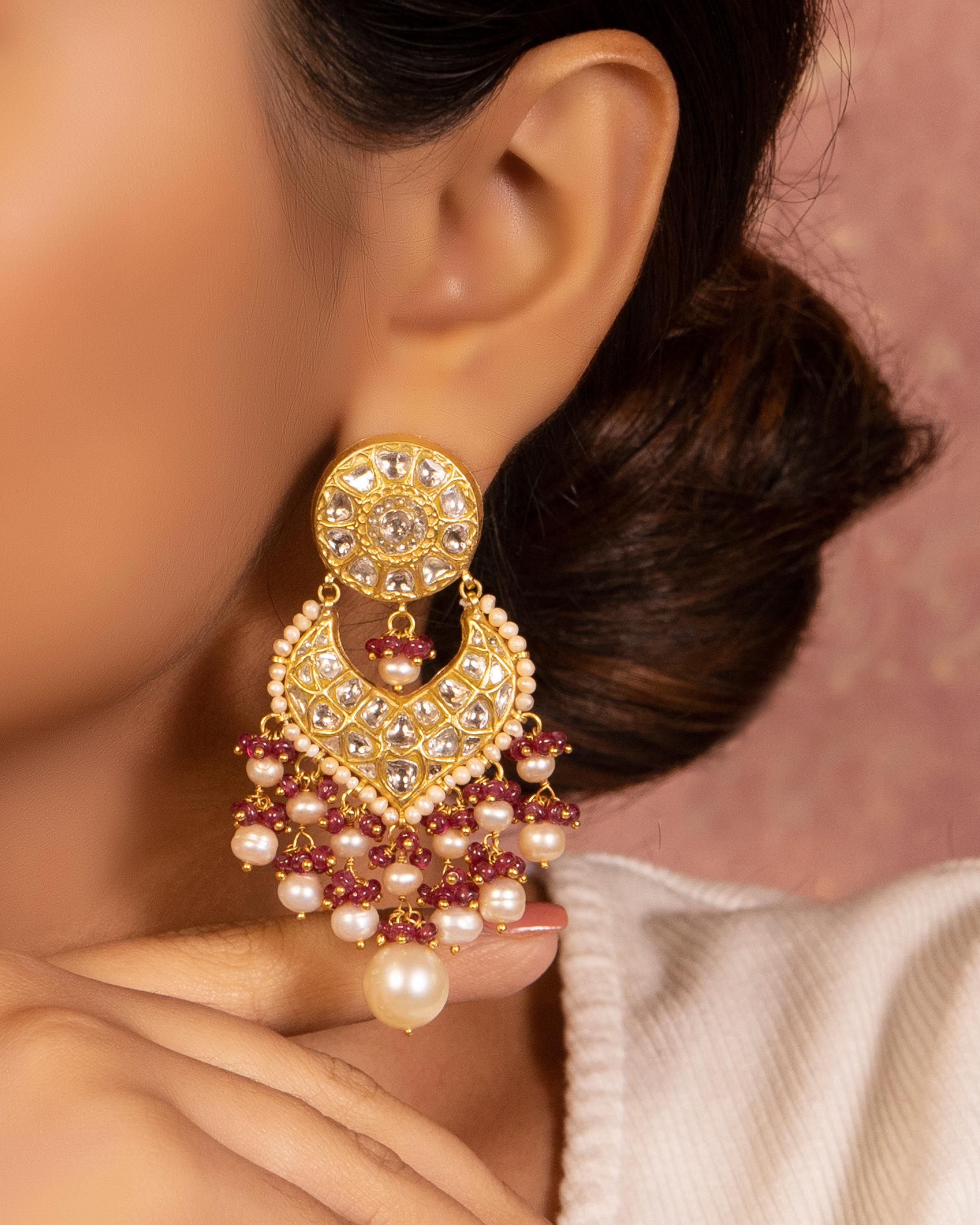 Mariah Polki Chandbalis