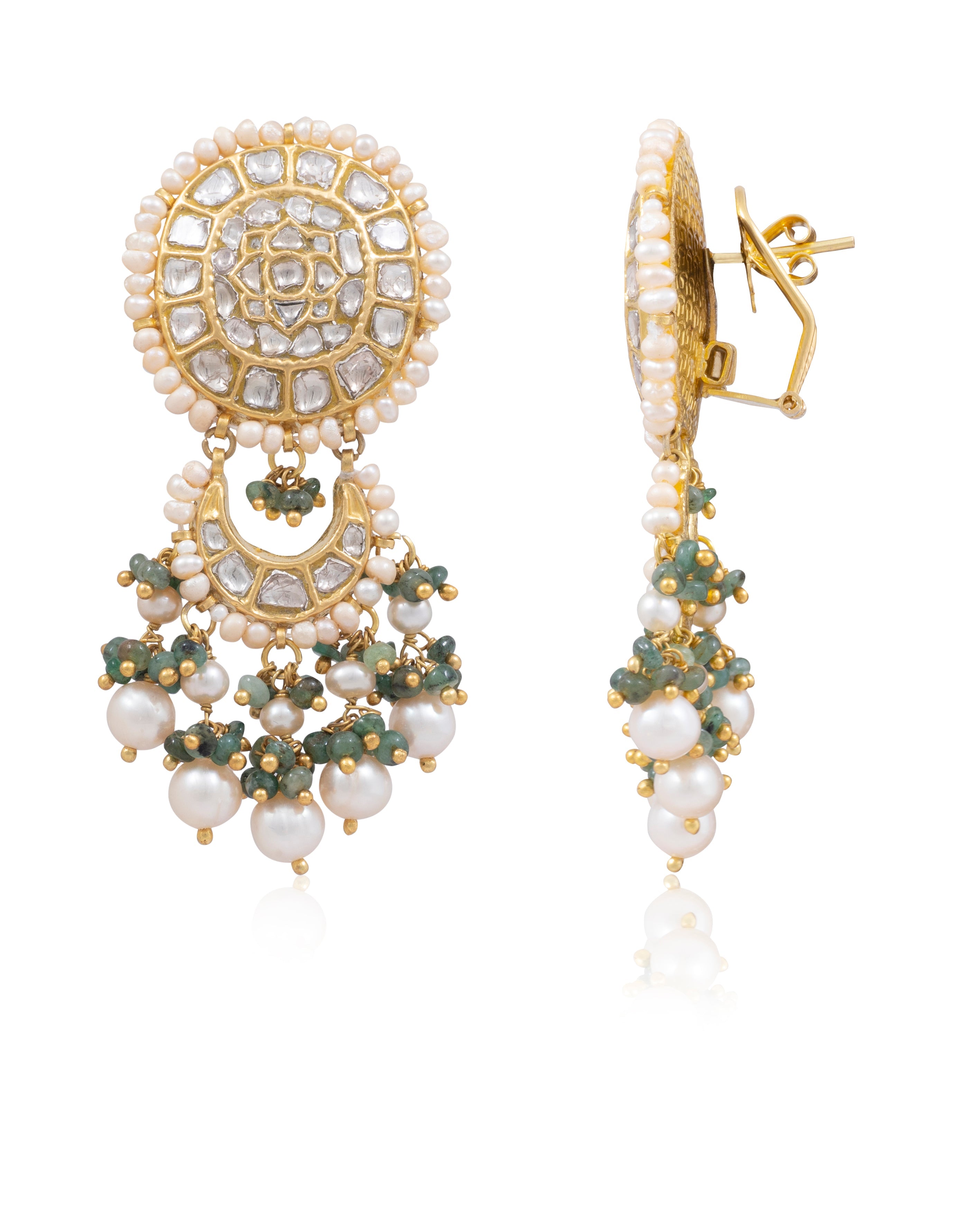 Fatima Choker And Avni Chandbalis Polki Set