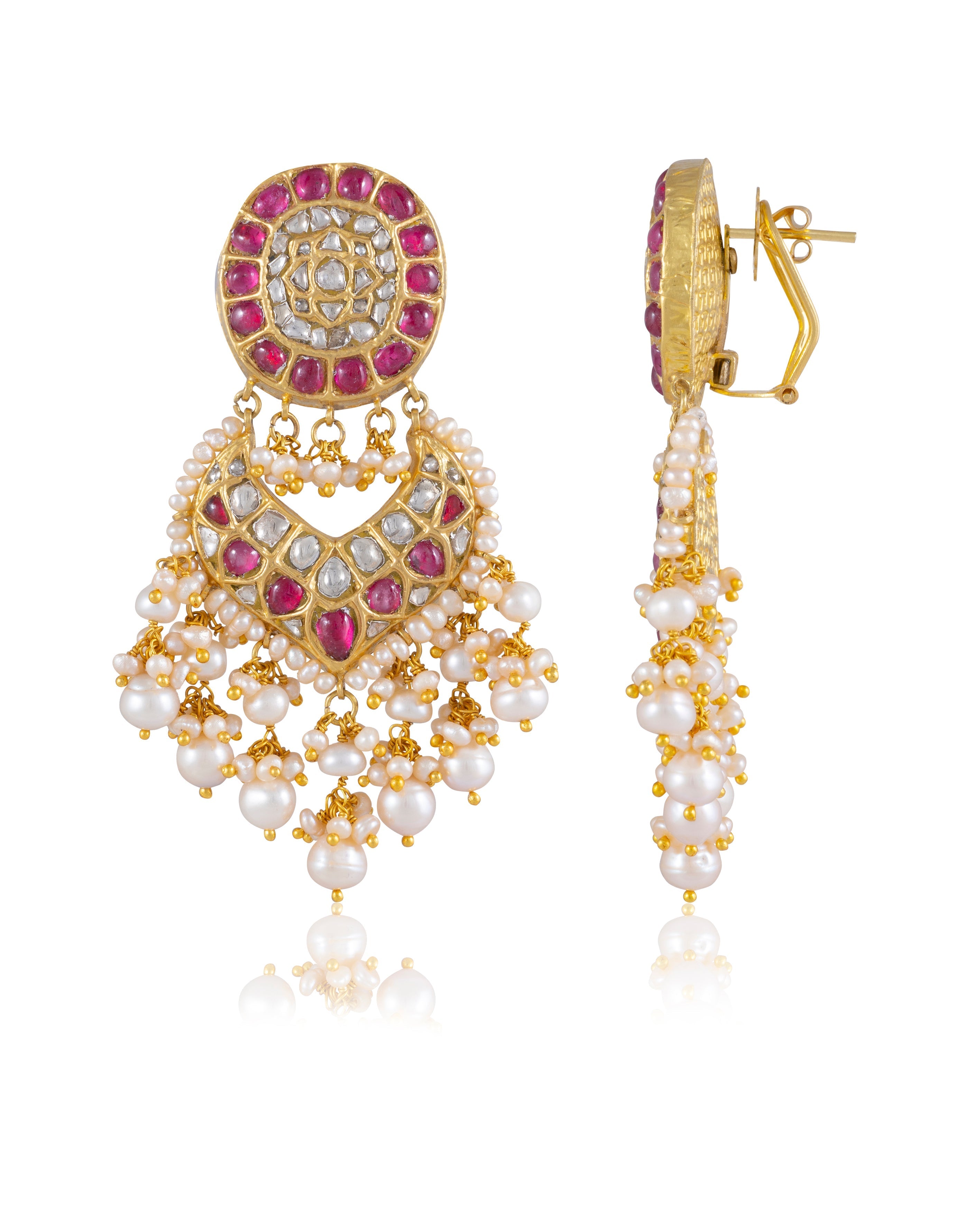 Anshika Polki Chandbalis