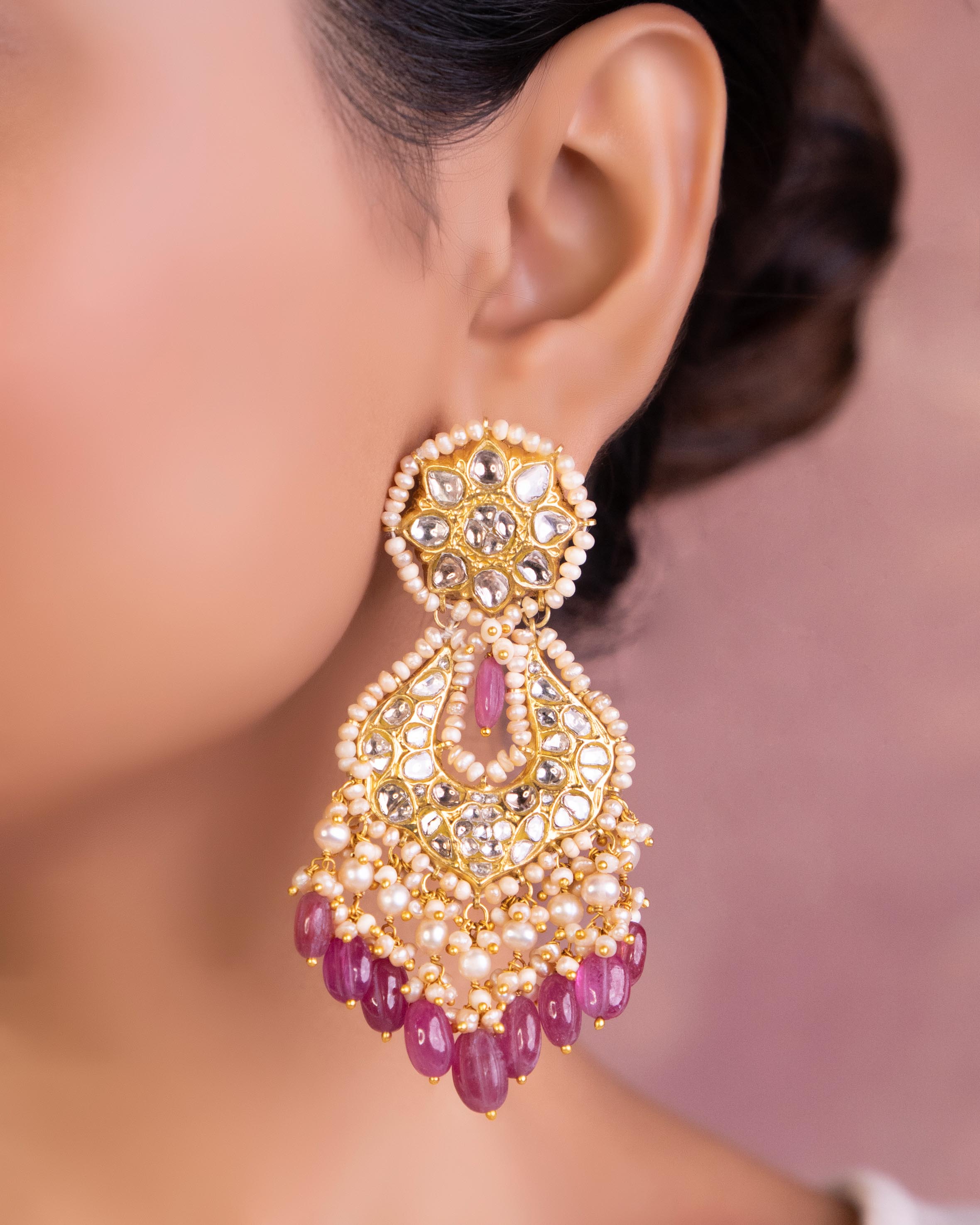 Jacinta Choker And Gayatri Chandbalis Polki Set