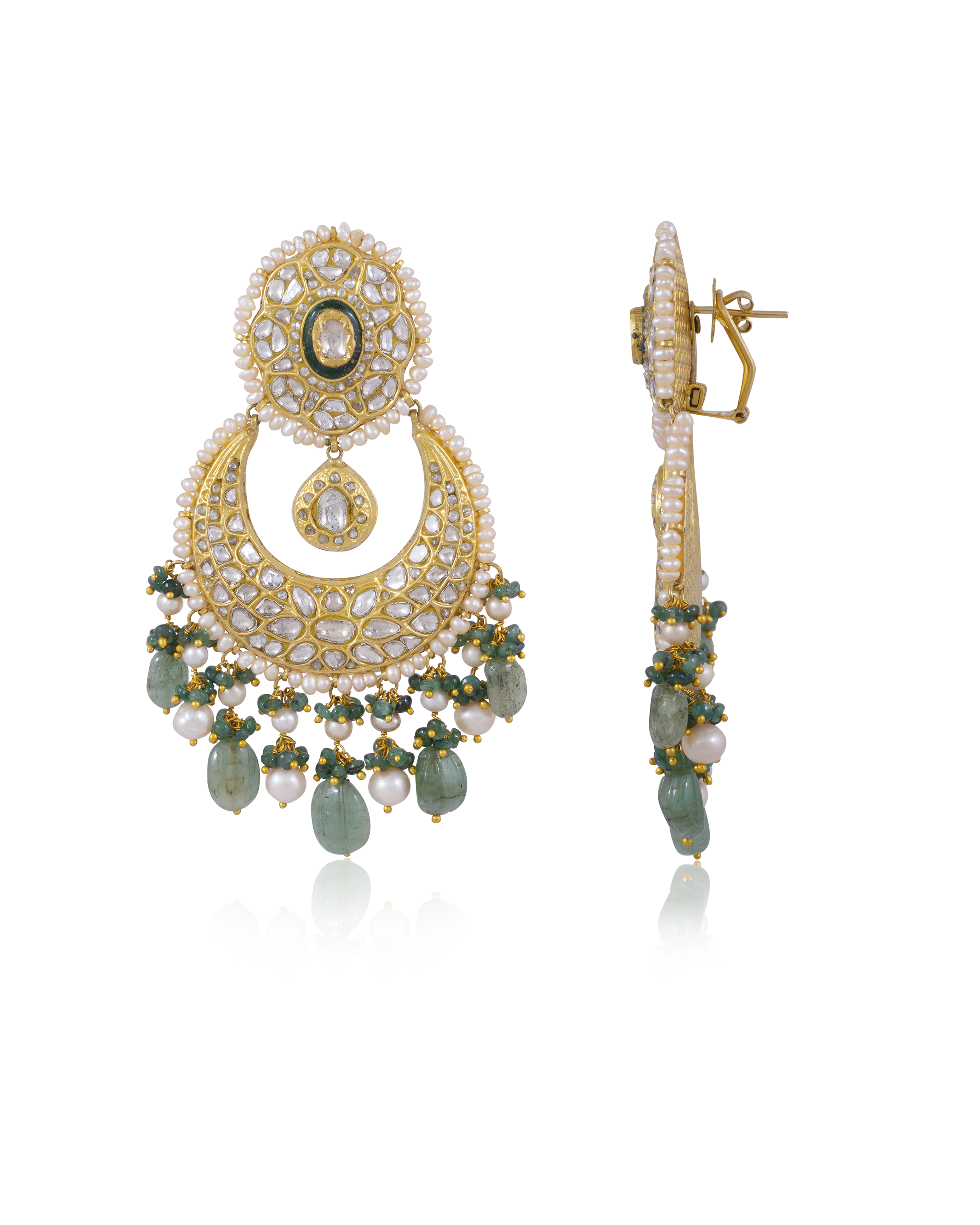 Lavanya Polki Chandbalis