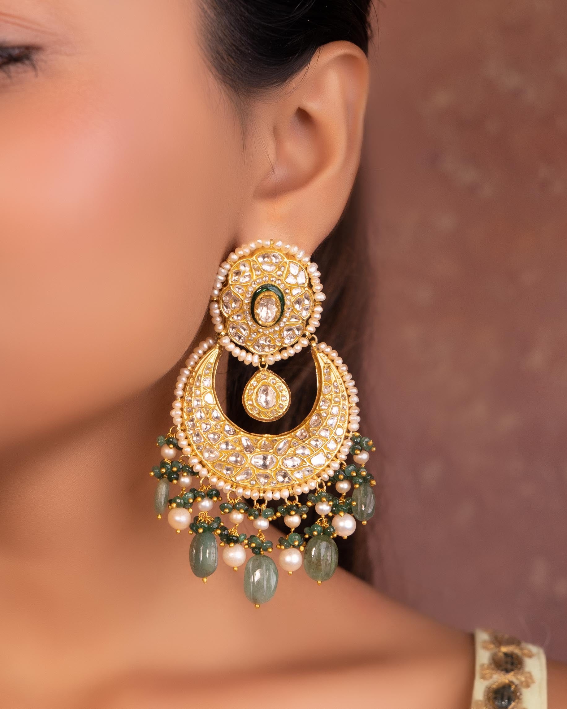 Lavanya Polki Chandbalis