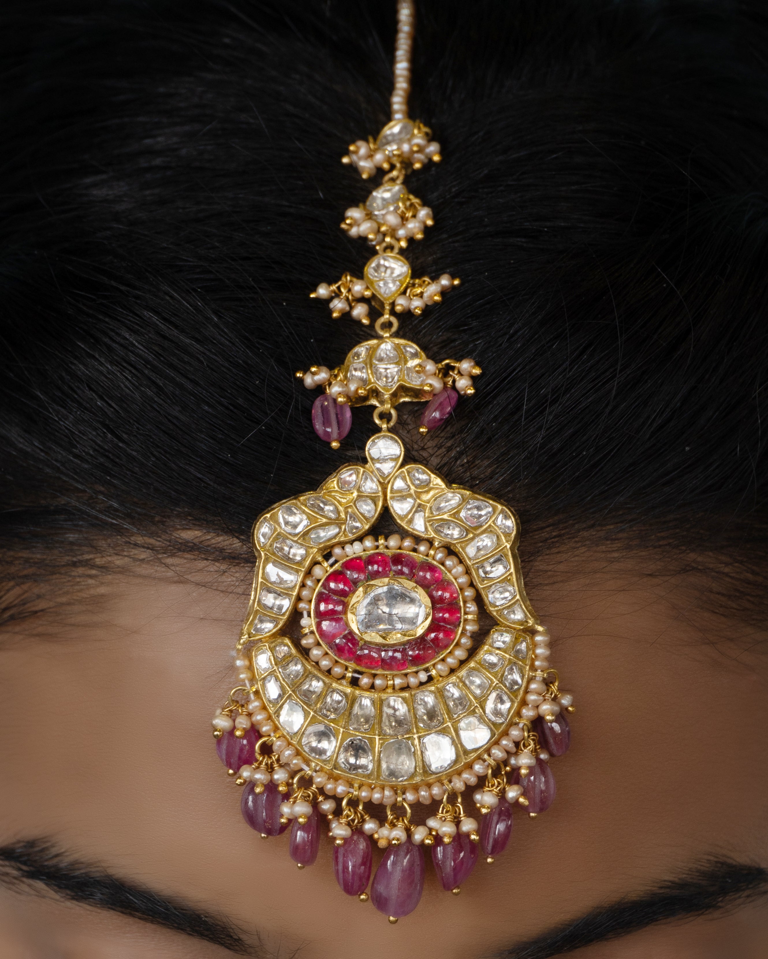 Pafina Polki Maangtika