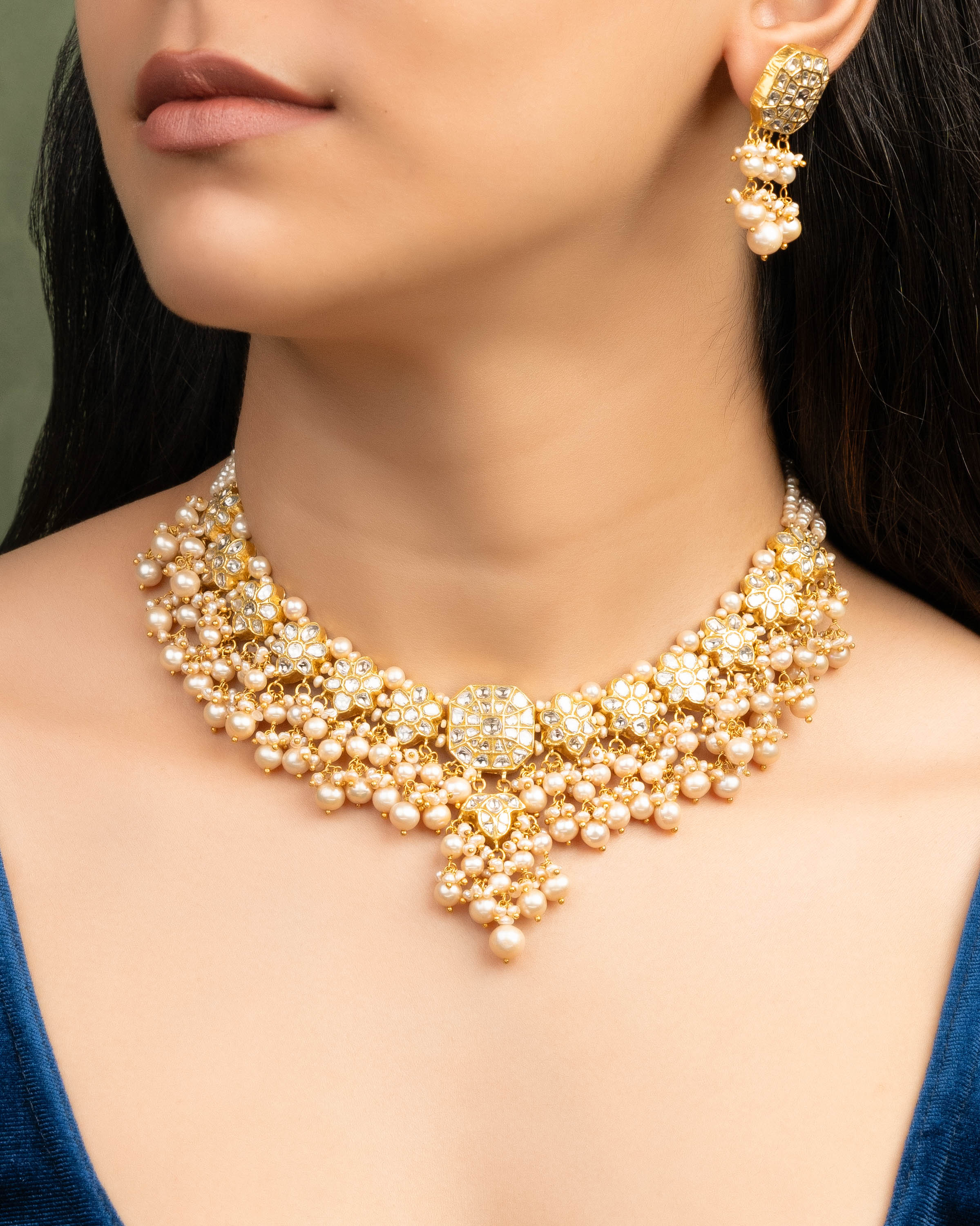 Ruksheen Polki Necklace