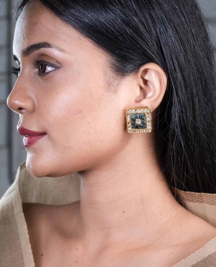 Sharara Choker And Rema Tops Polki Set