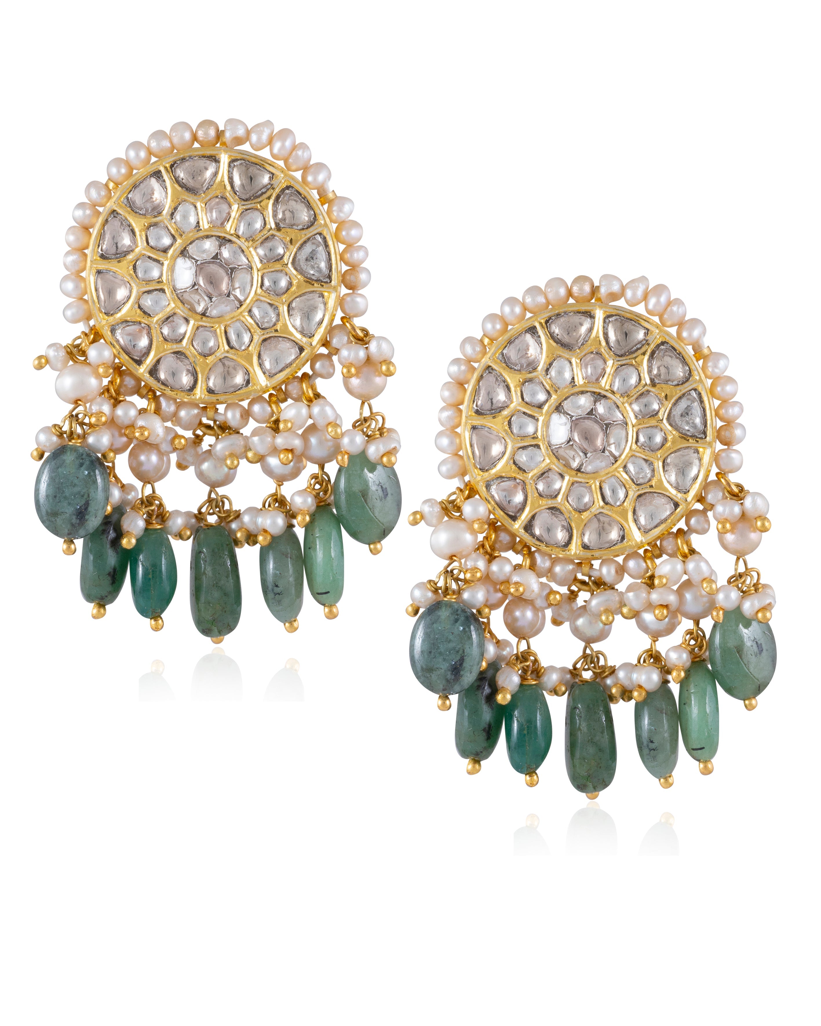 Diana Choker And Cloe Tops Polki Set