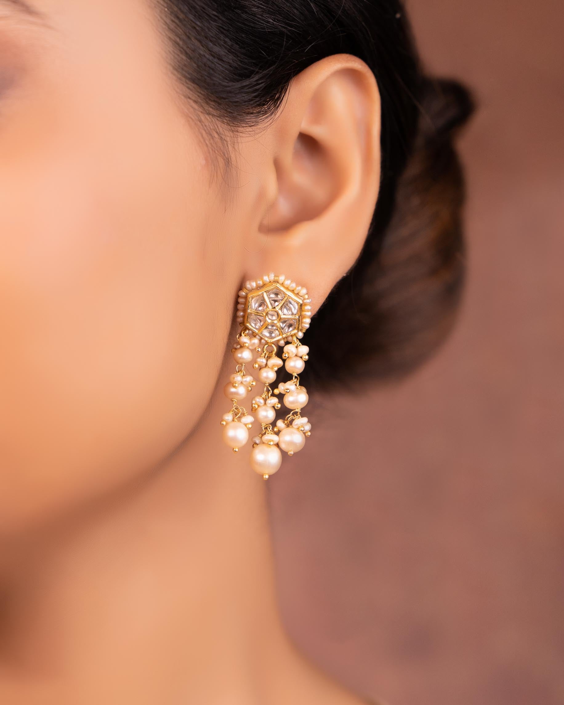 Nyra Choker And Nevaeh Tops Polki Set