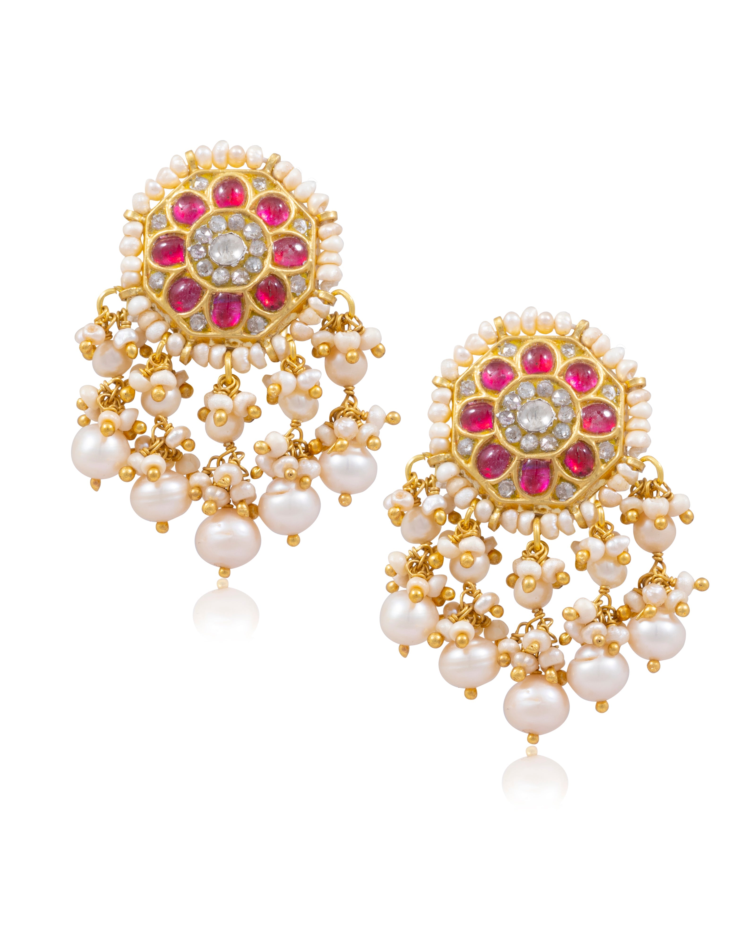 Shivani Choker And Kiana Tops Polki Set