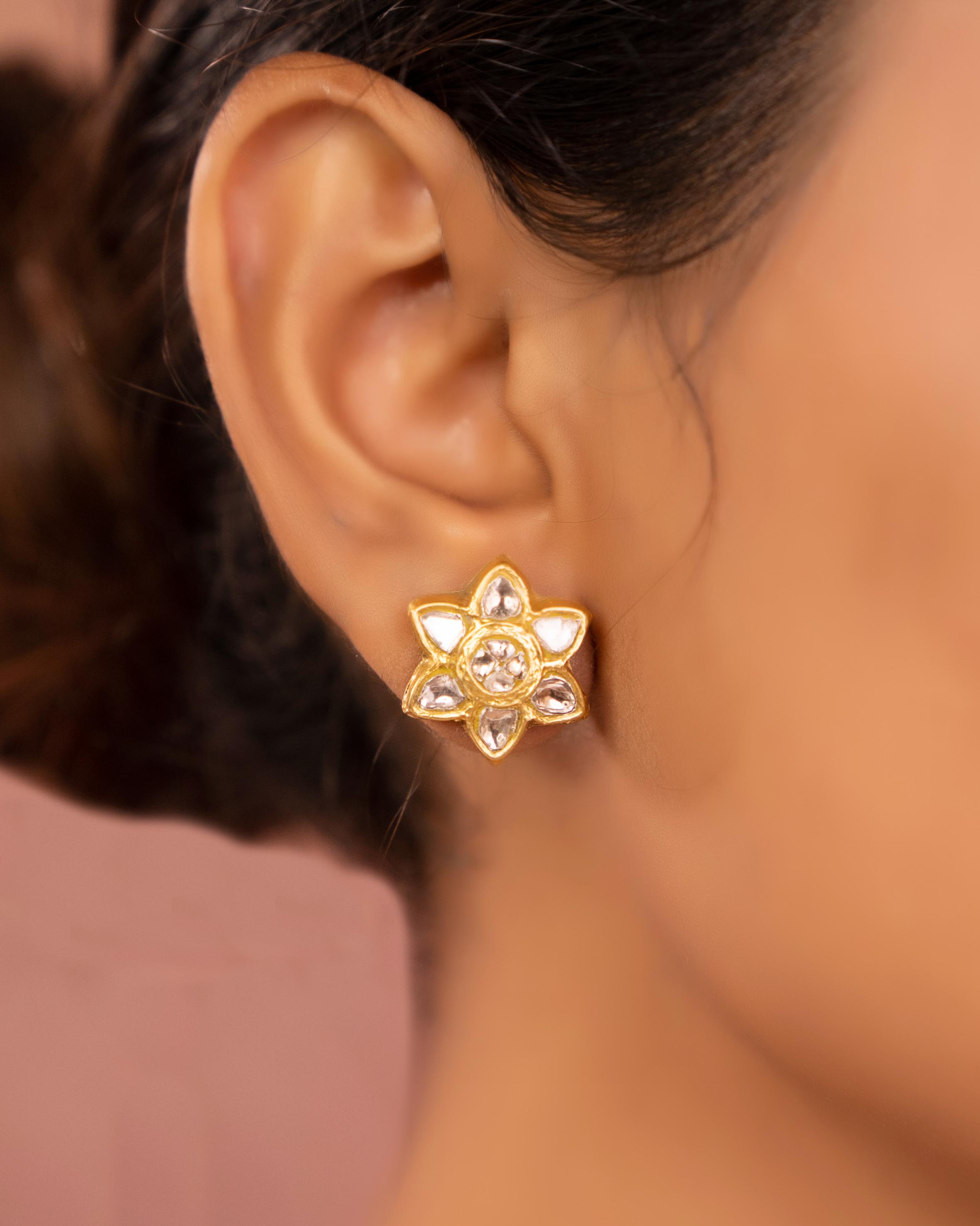 Samantha Choker And Fiona Tops Polki Set