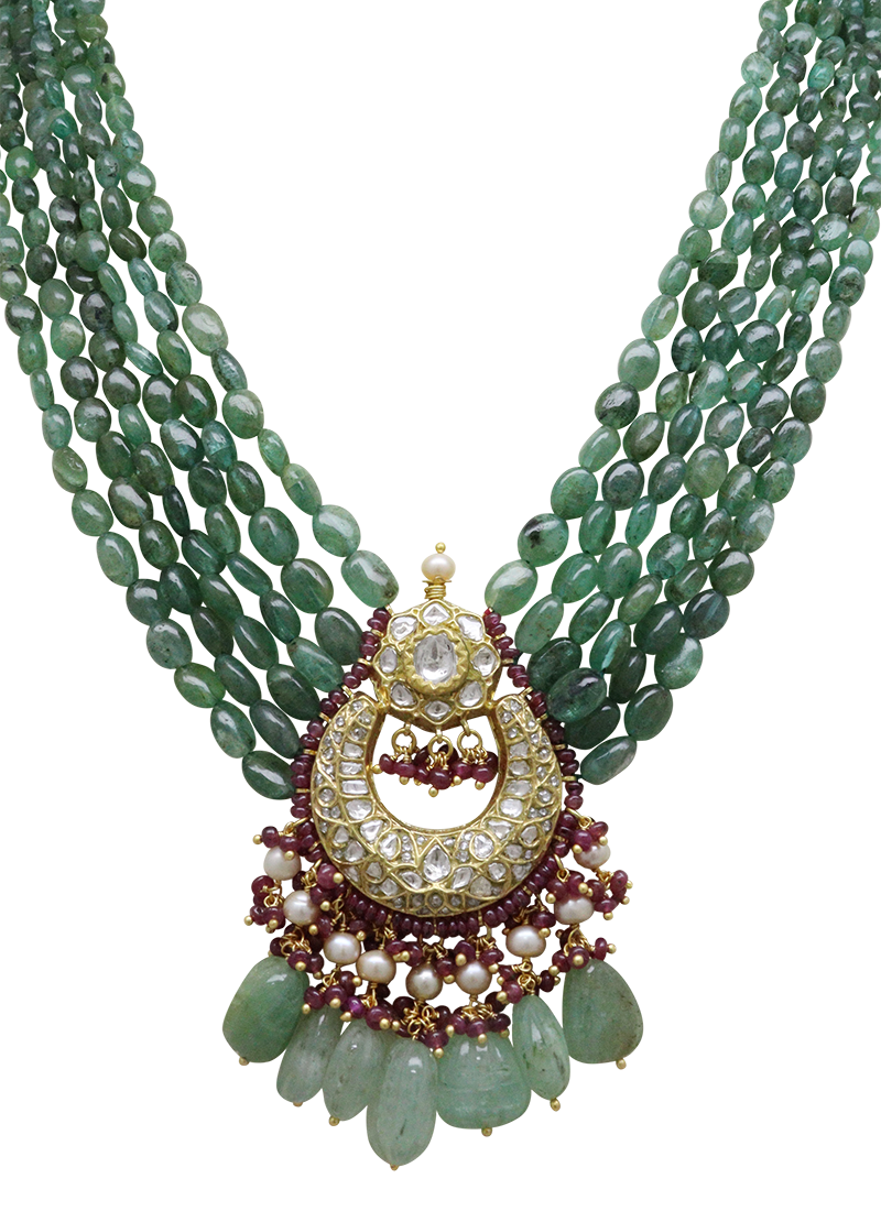 Nakshtraa Polki Bead Pendant