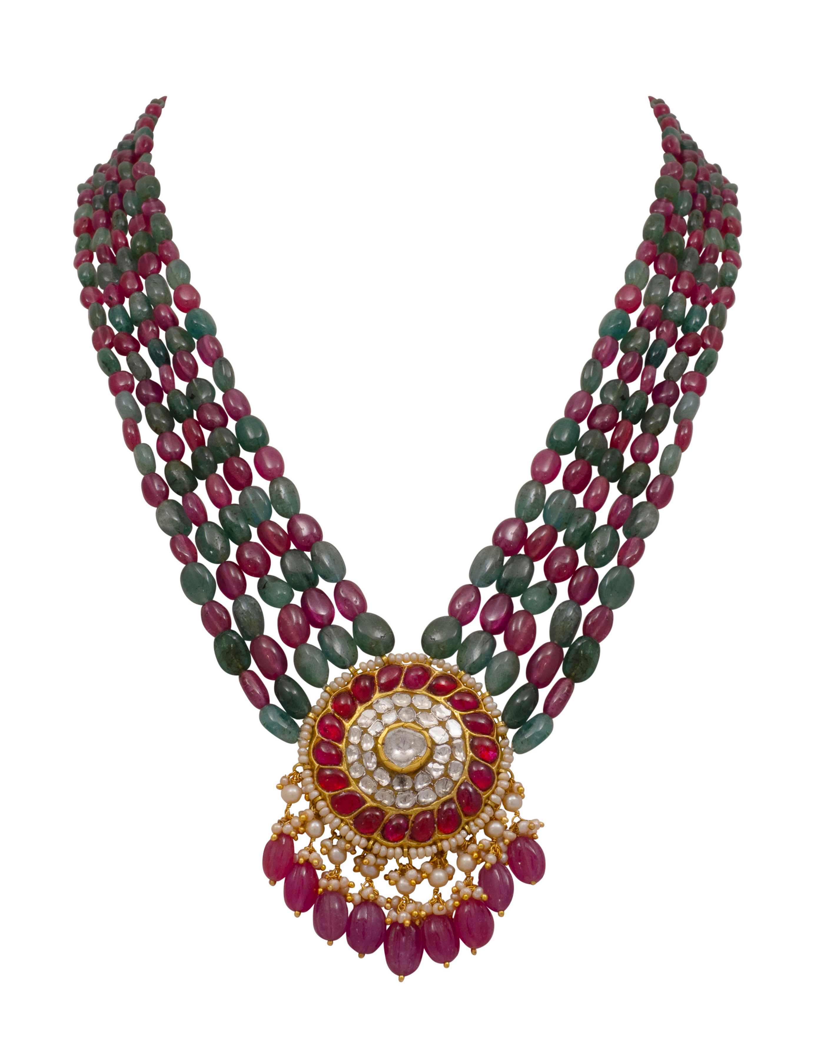 Sameeksha Polki Bead Pendant