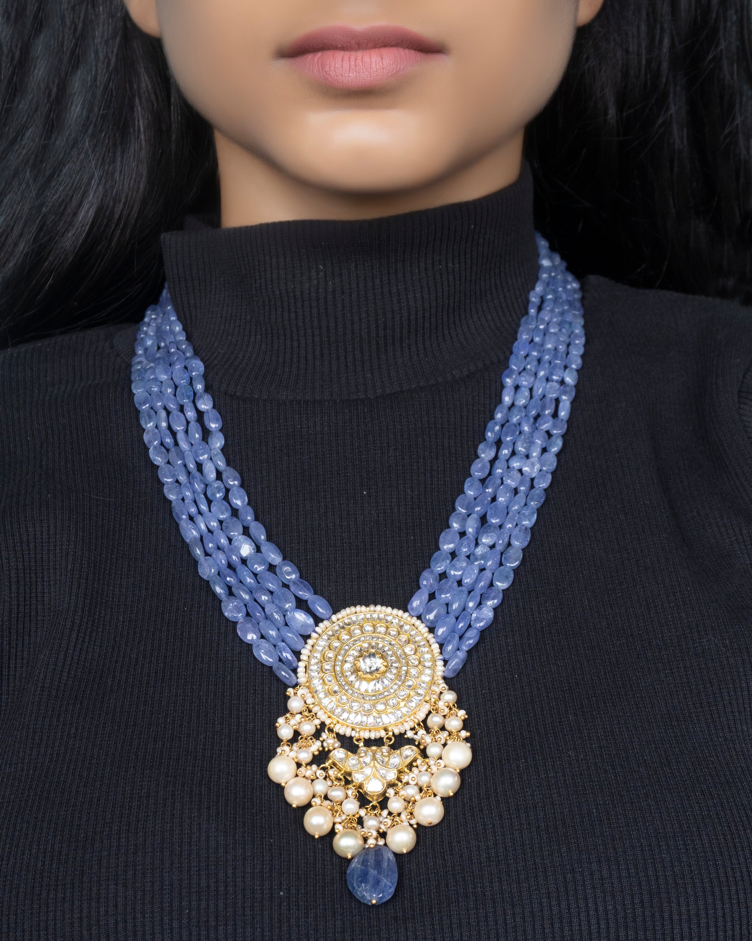 Fanny Polki Bead Pendant