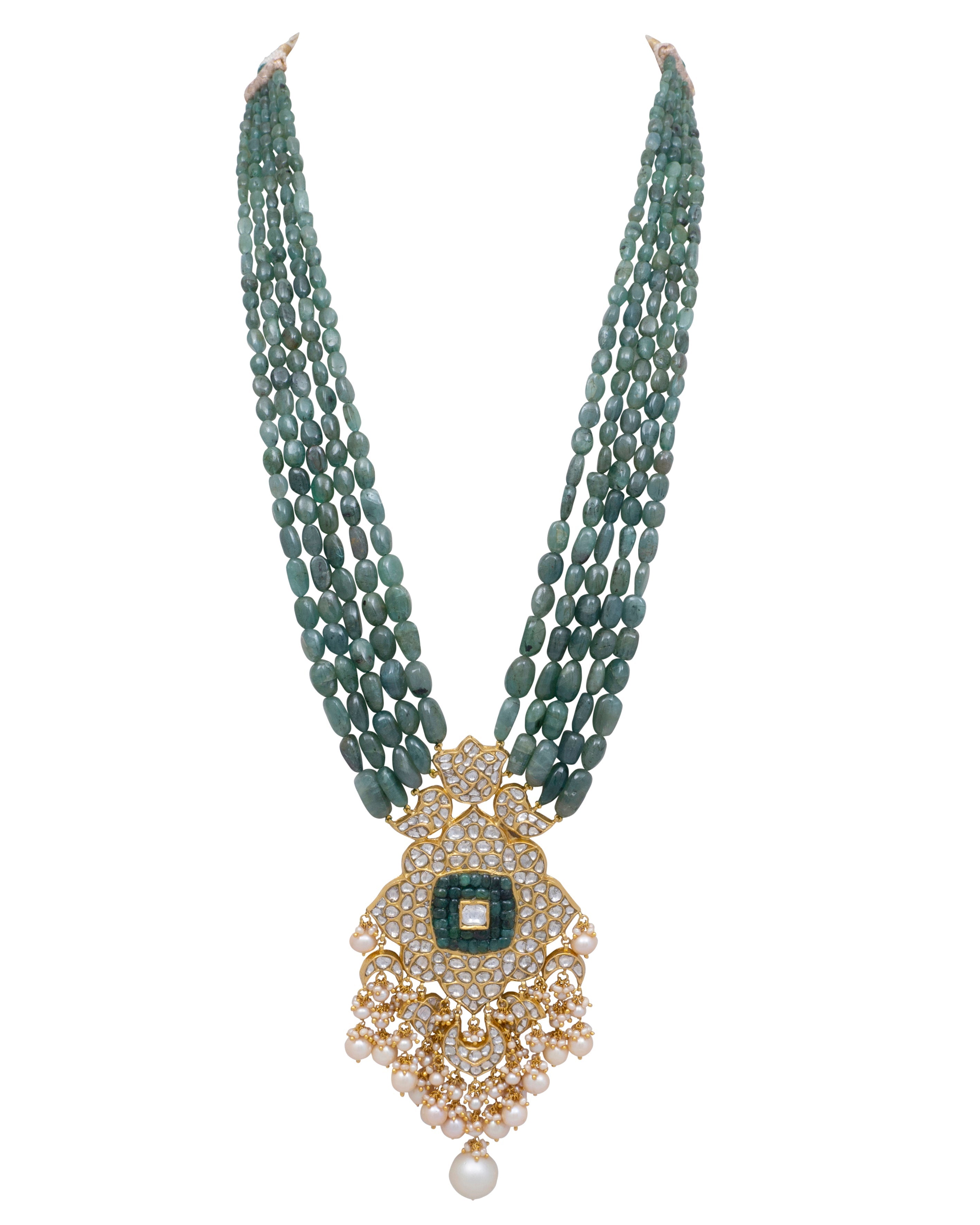 Bhavlil Polki Bead Pendant