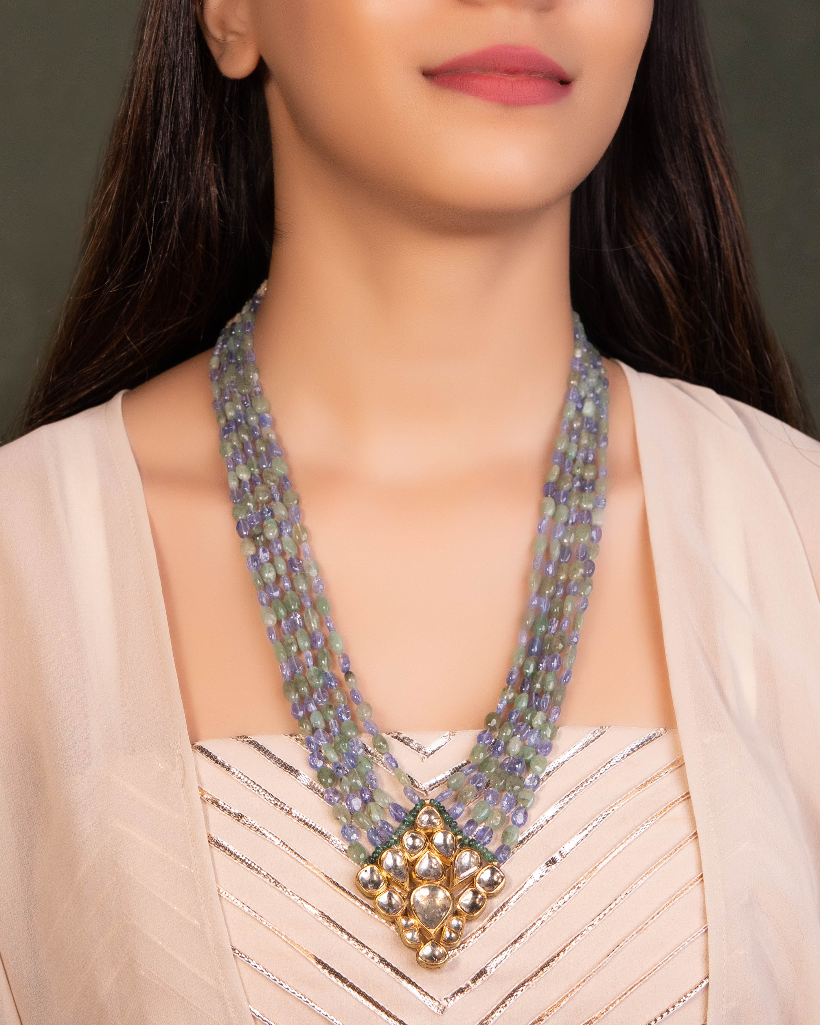 Karli Polki Bead Pendant - NO ORDERS