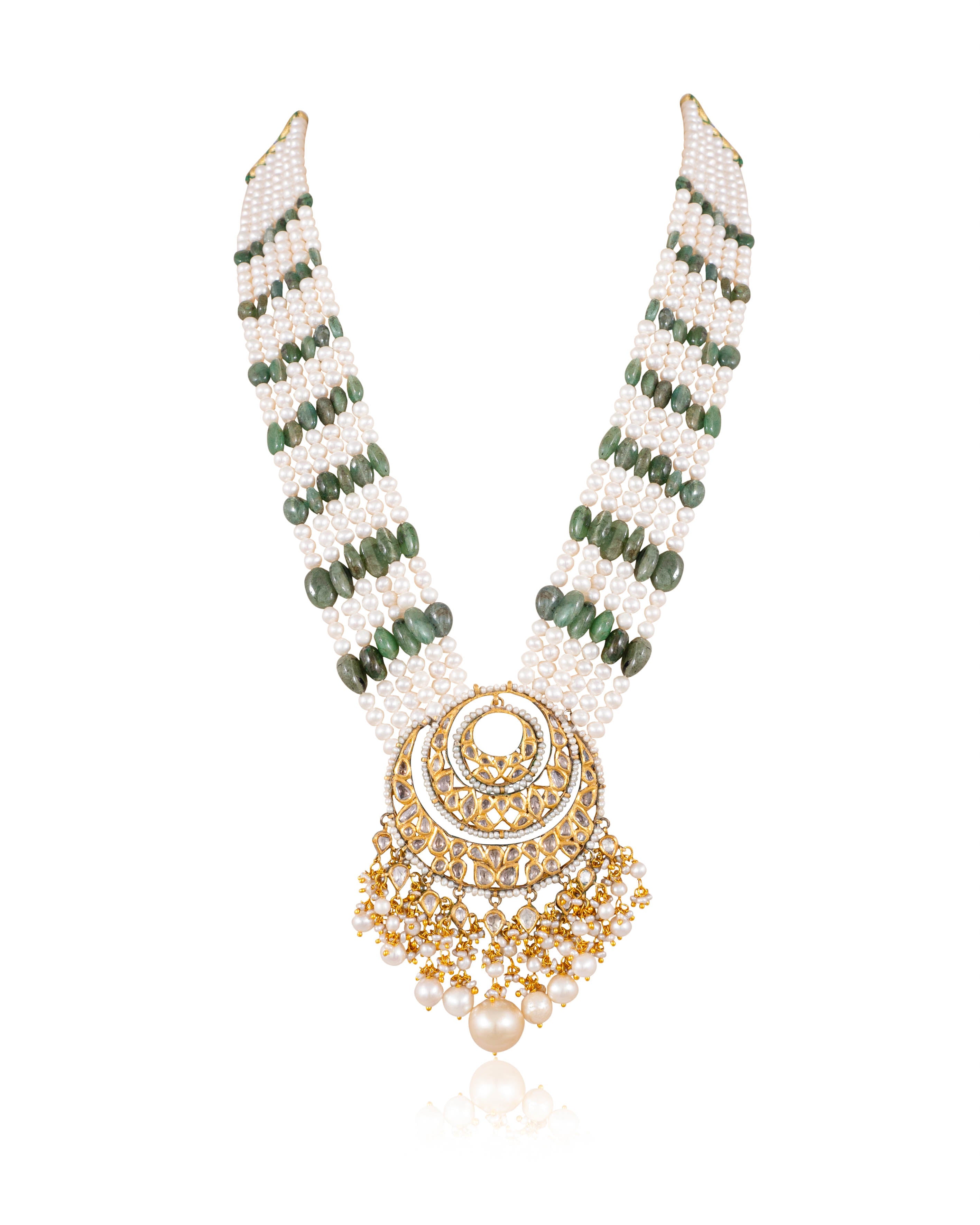 Sabeena Polki Bead Pendant - NO ORDERS