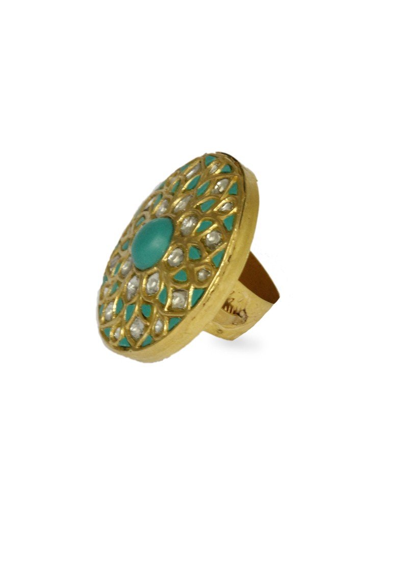 Aashika Polki Ring