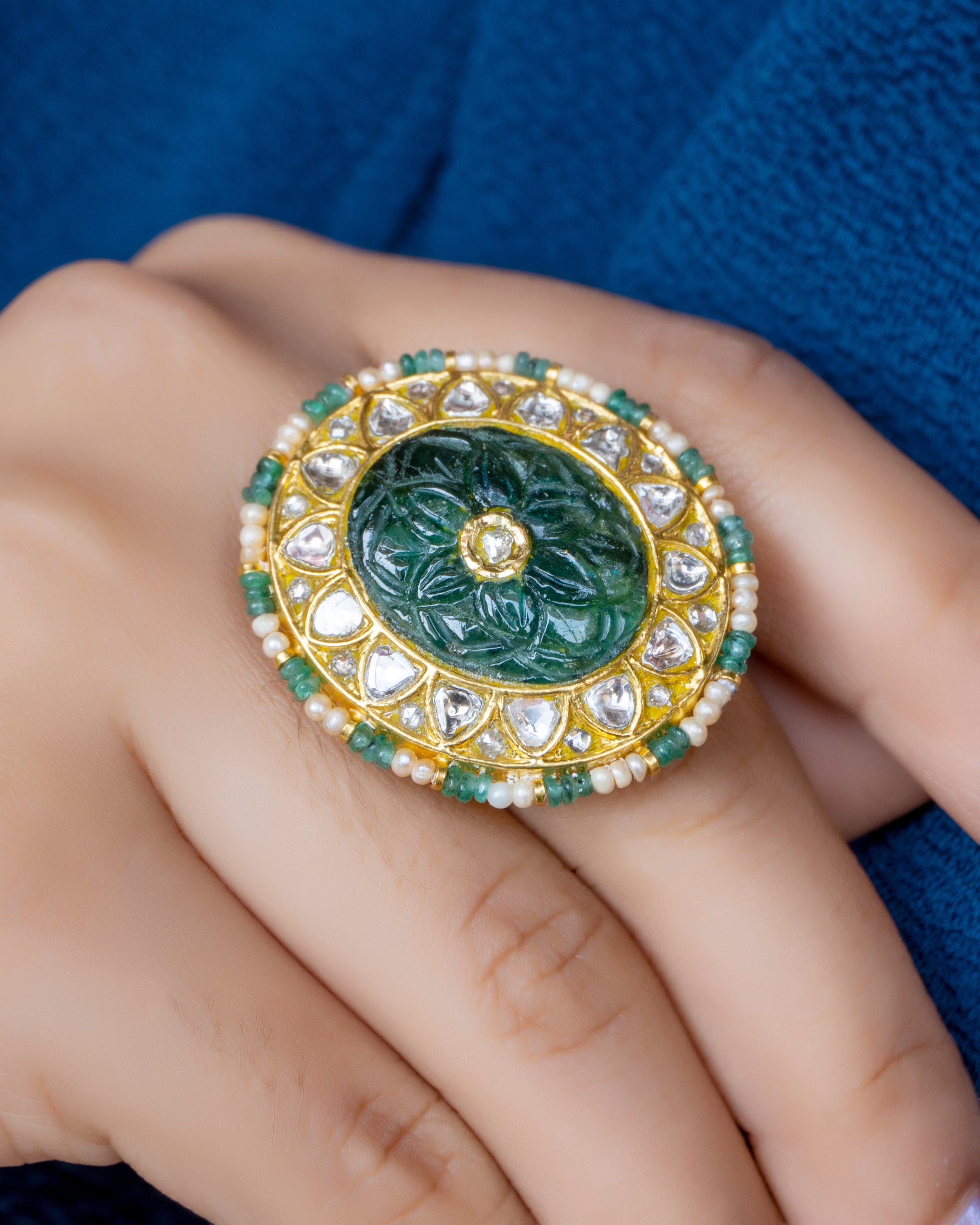 Nidu Bridal Polki Set