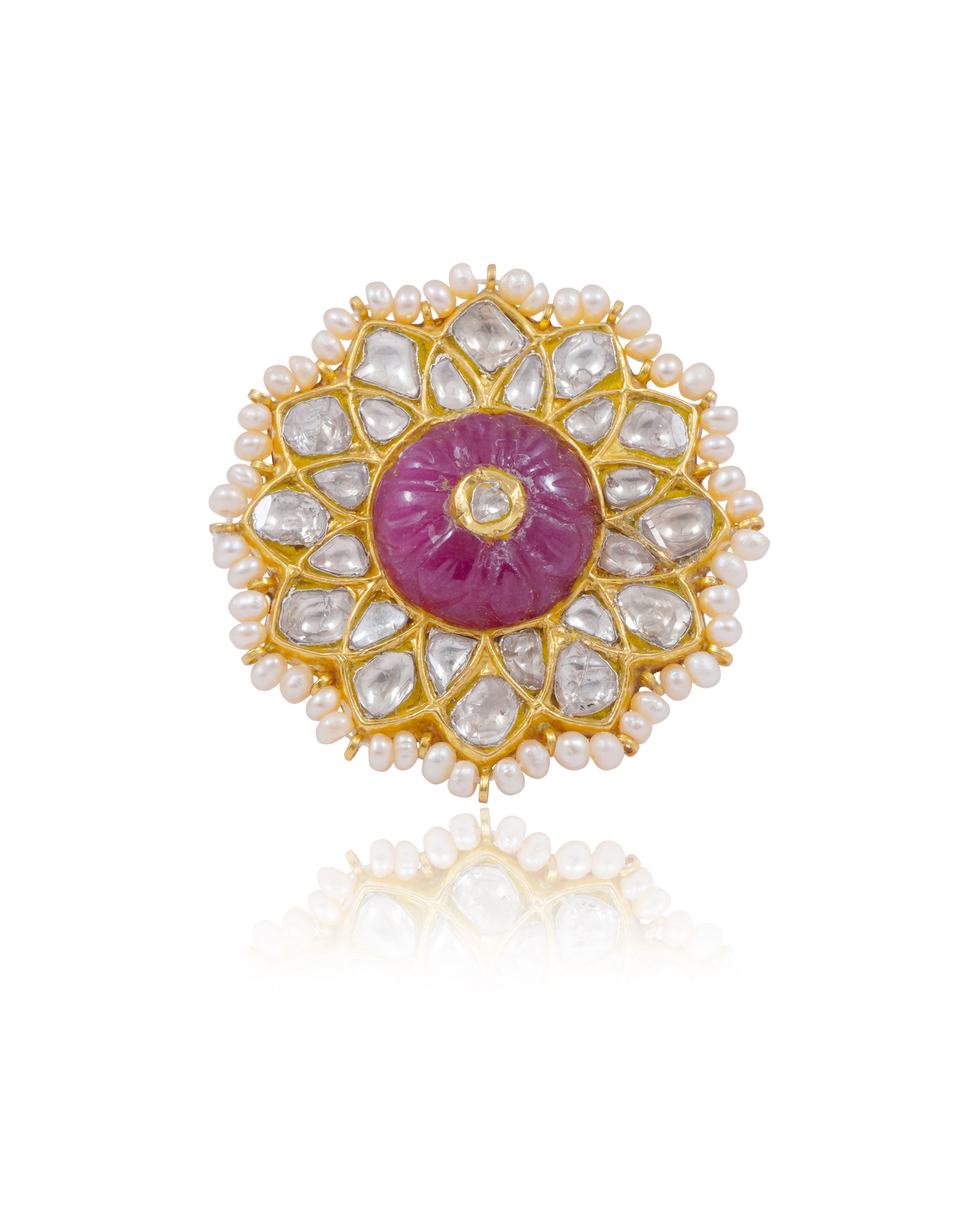Jasmine Polki Ring