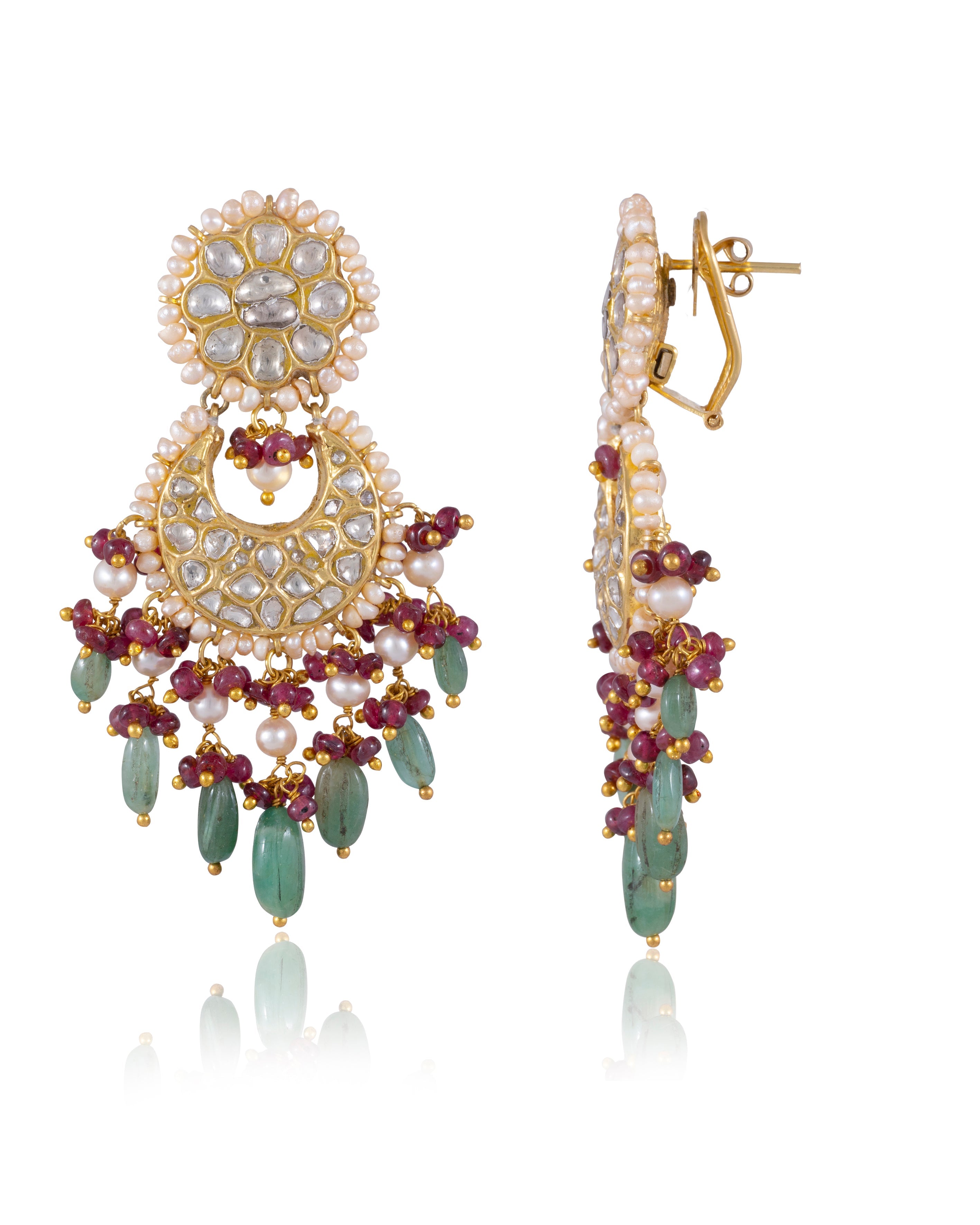 Tanya Choker And Haley Chandbalis Polki Set