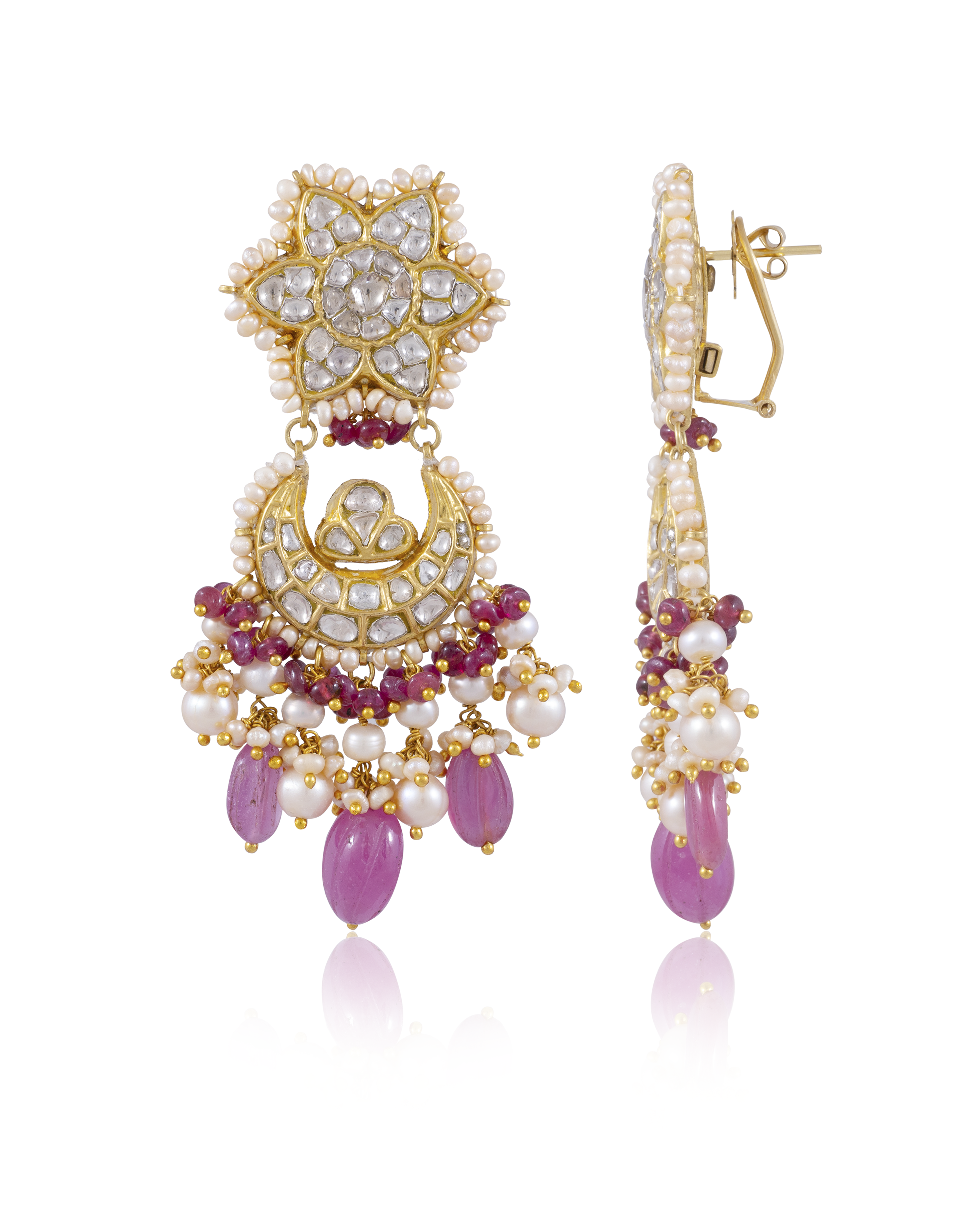 Shenandoah Necklace And Wendy Chandbalis Polki Set