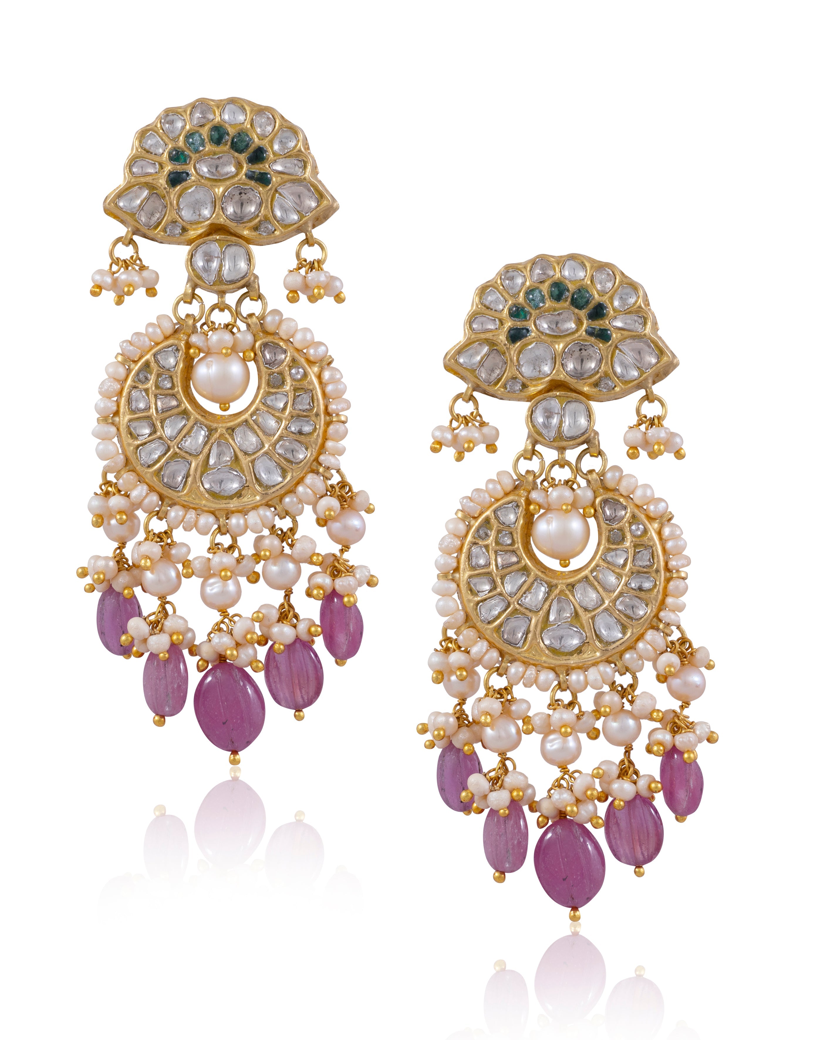 Anupa Choker And Suman Chandbalis Polki Set