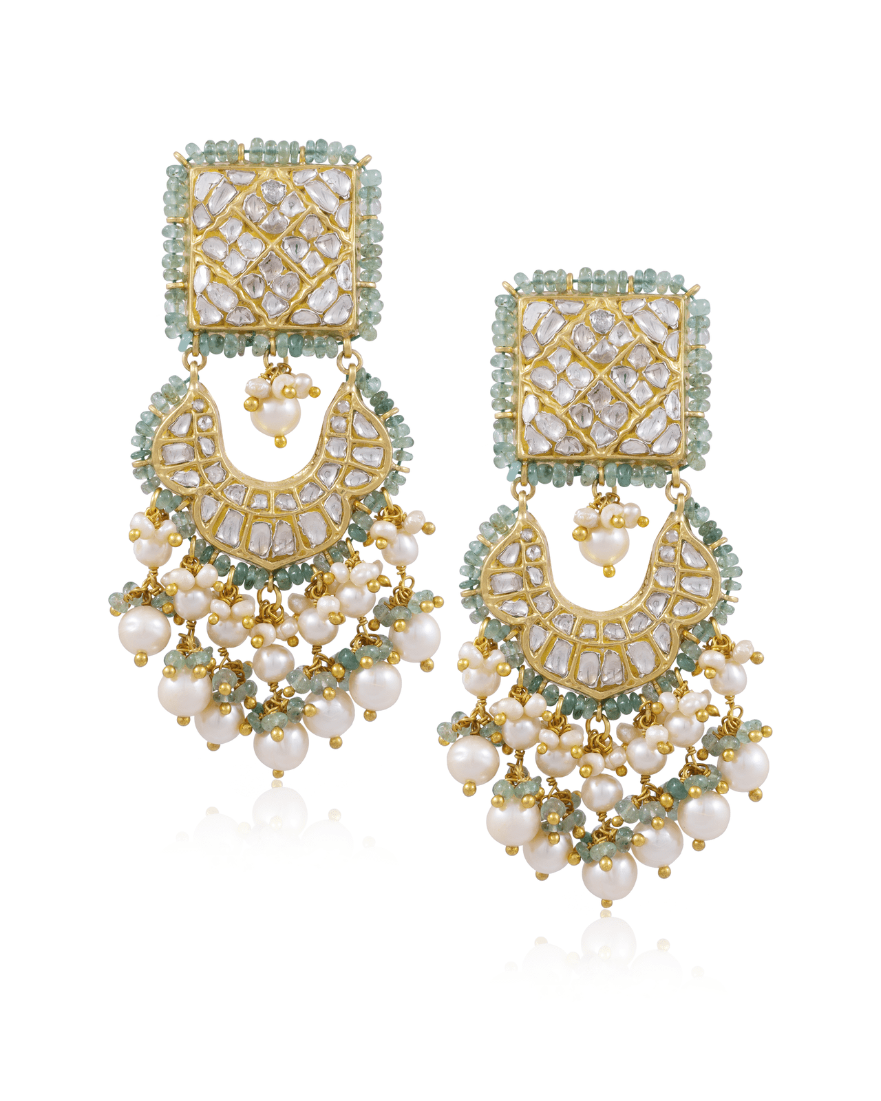 Brishta Polki Chandbalis