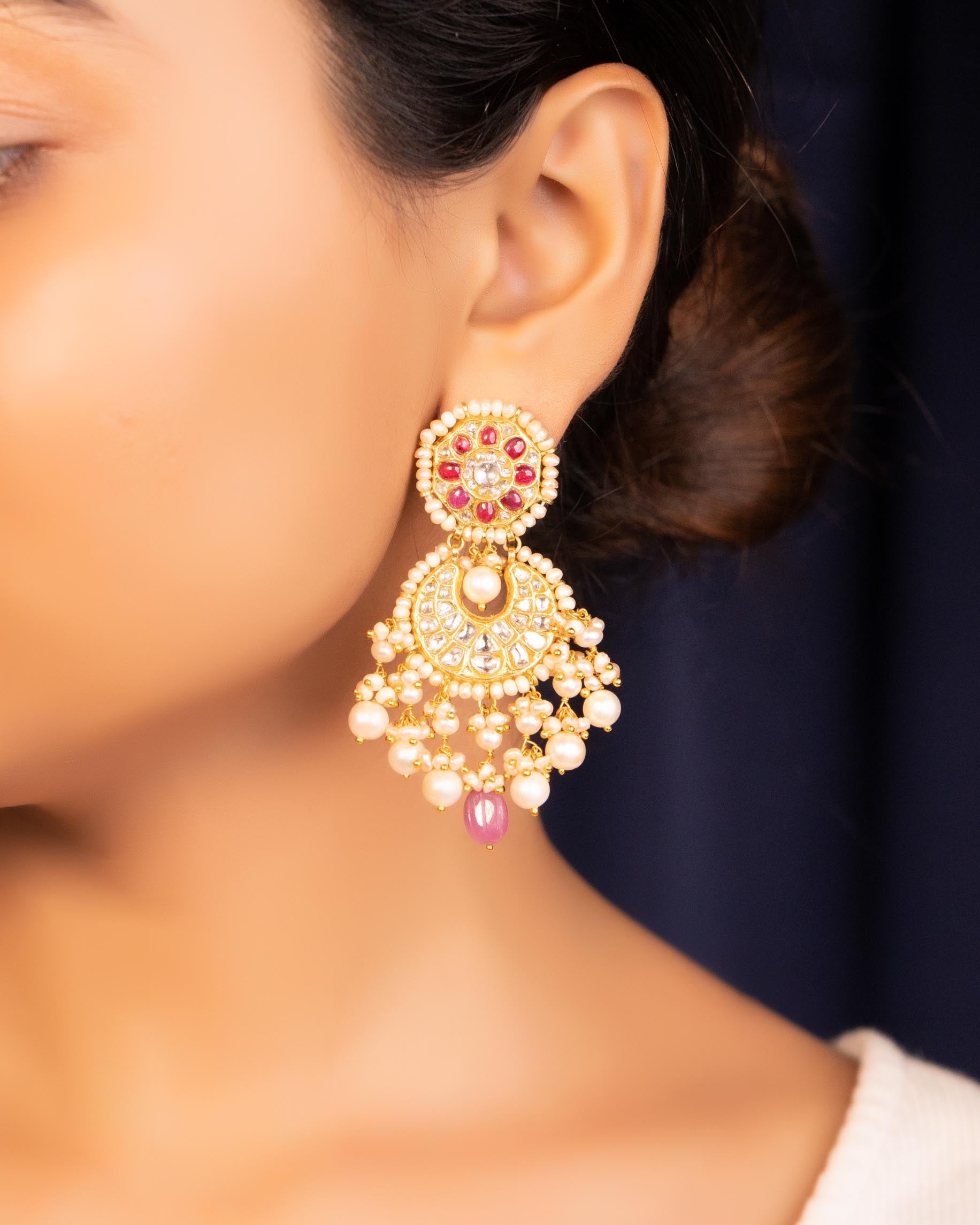 Divya Polki Chandbalis