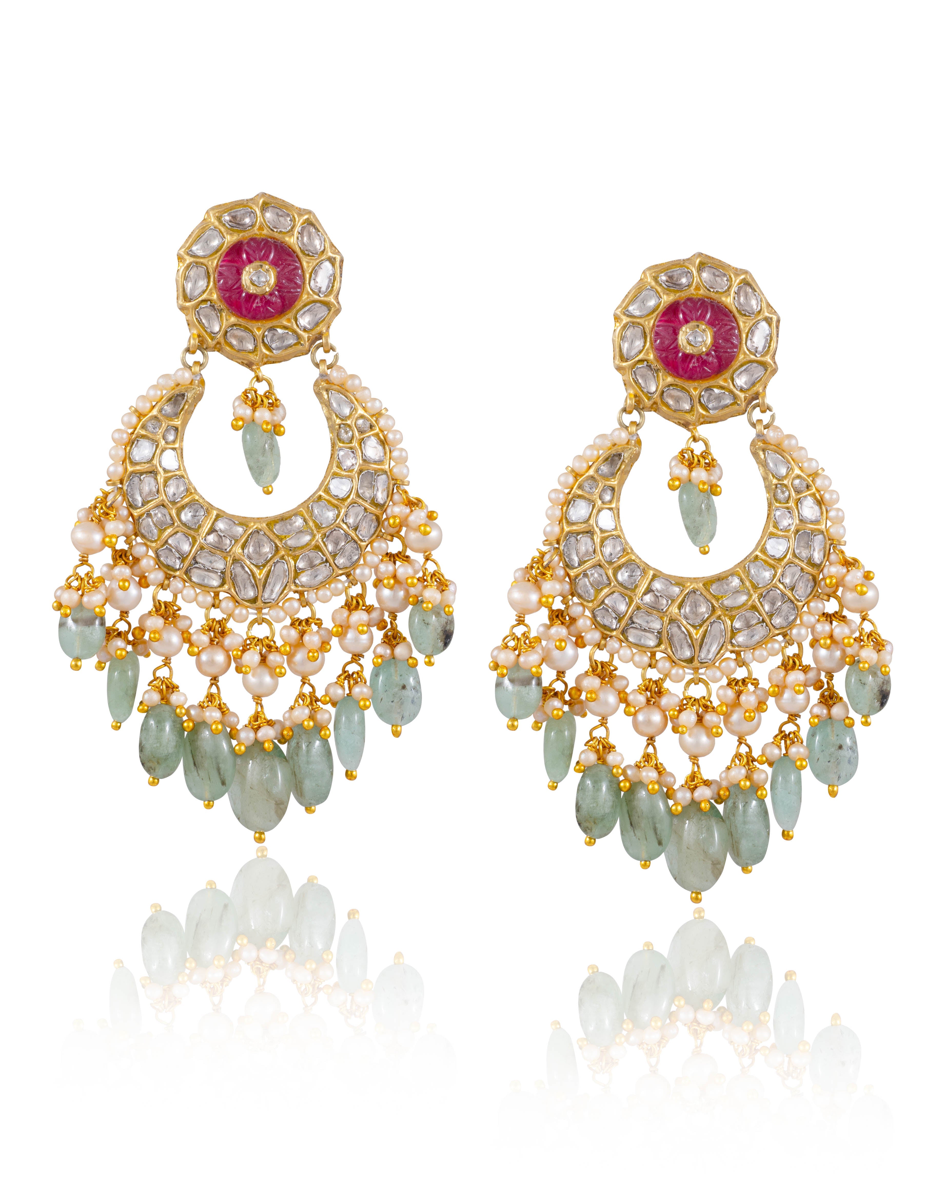 Jyoti Choker And Amishi Chandbalis Polki Set