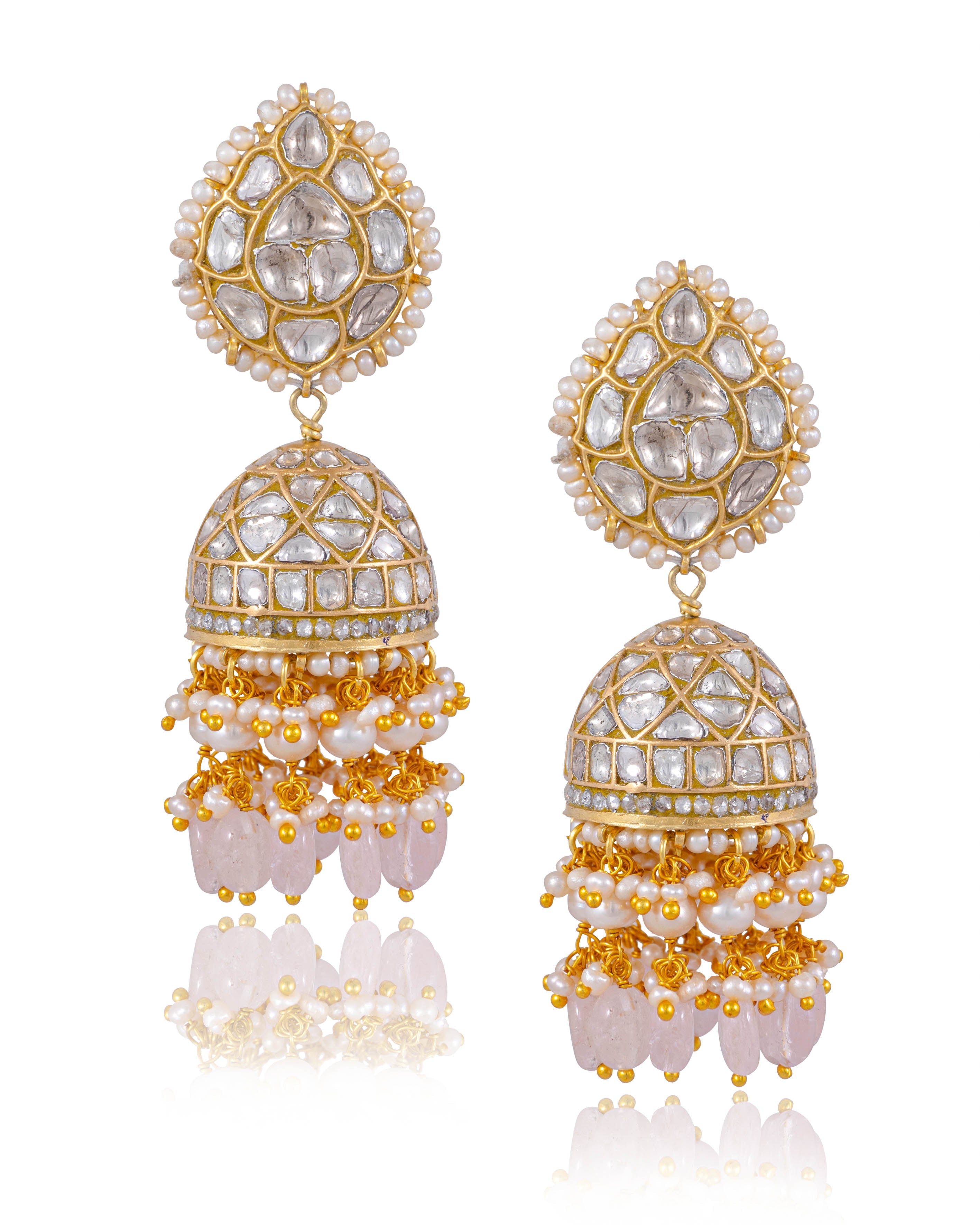 Niharika Polki Jhumkas