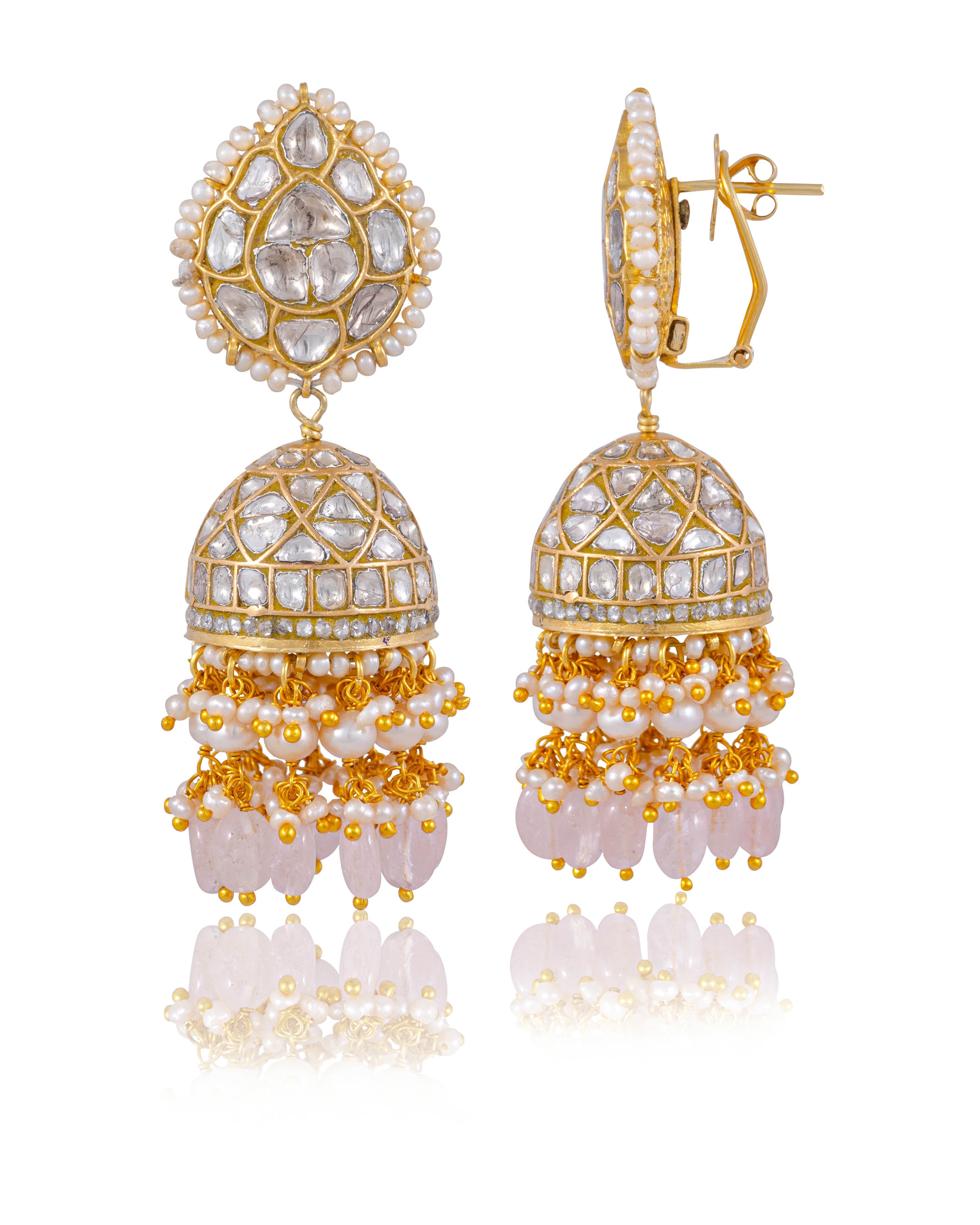 Niharika Polki Jhumkas