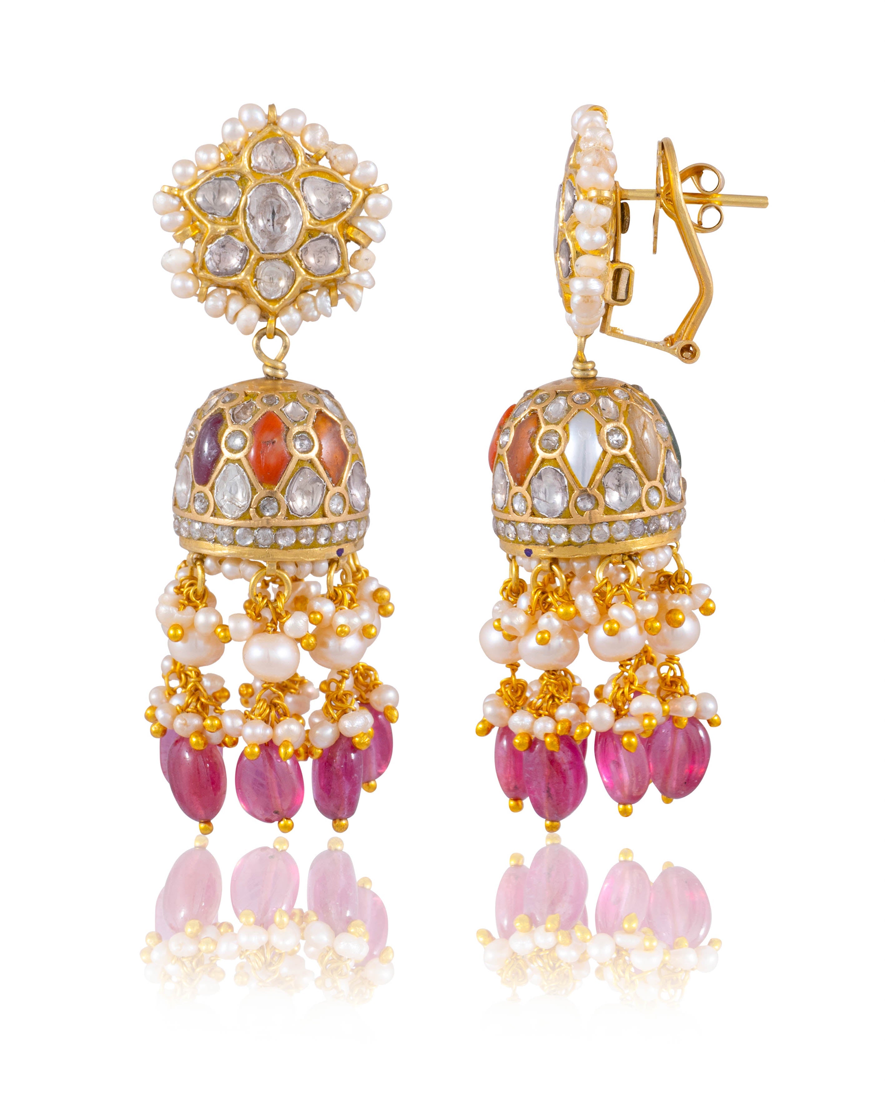 Anaita Polki Jhumkas