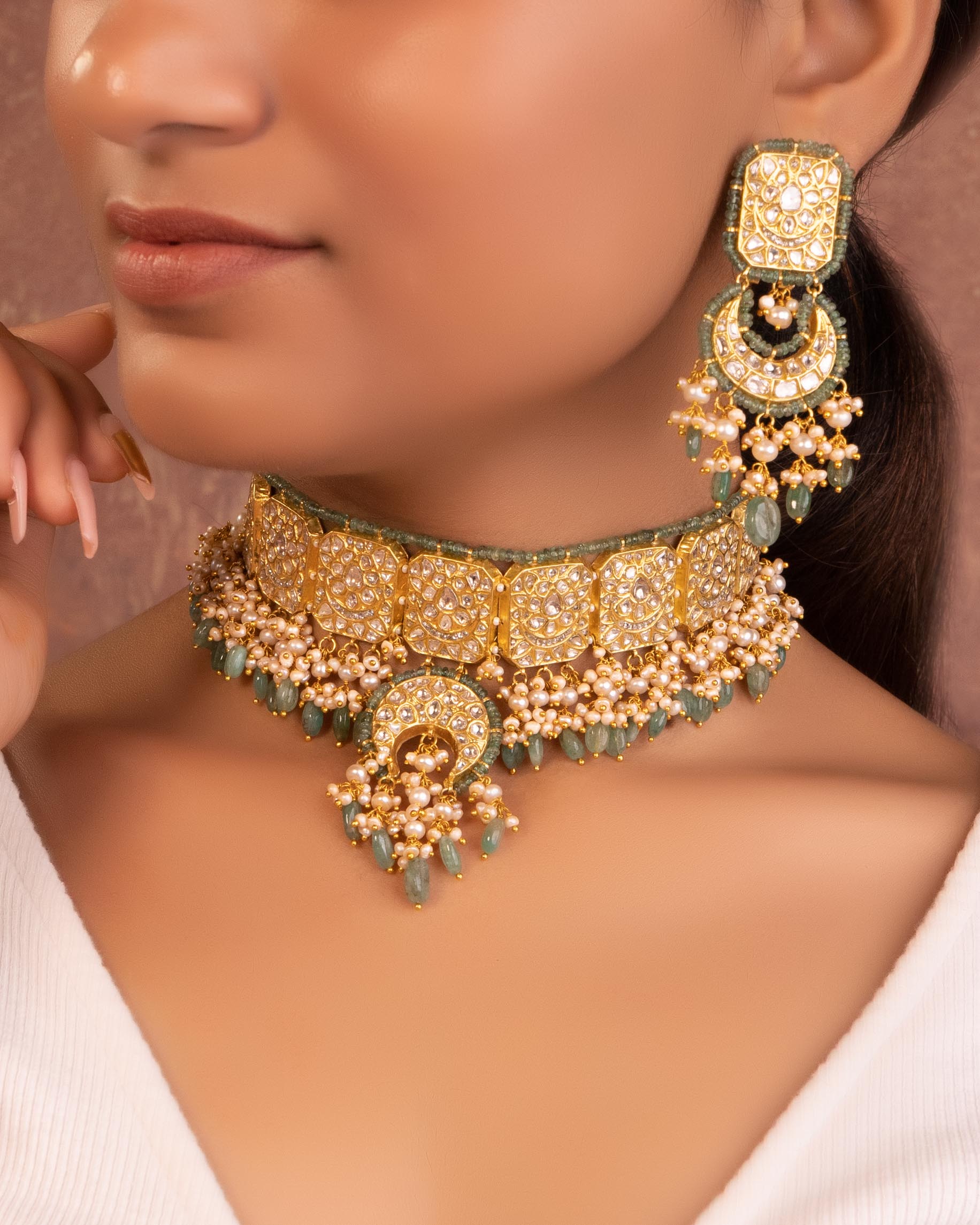 Ekta Polki Choker