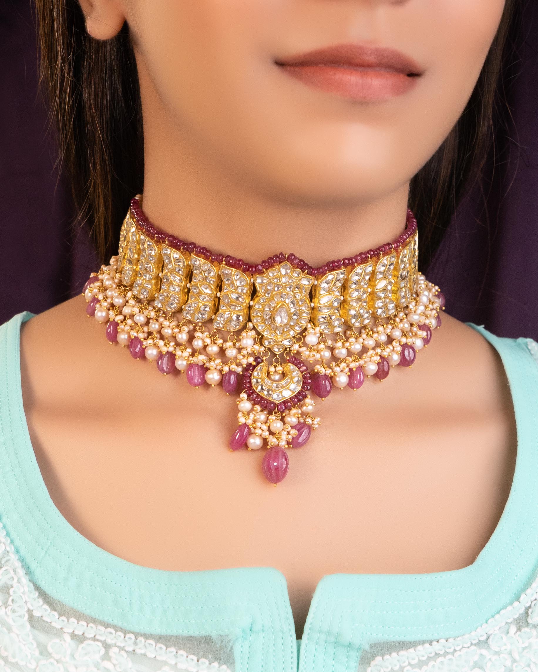 Burna Polki Choker