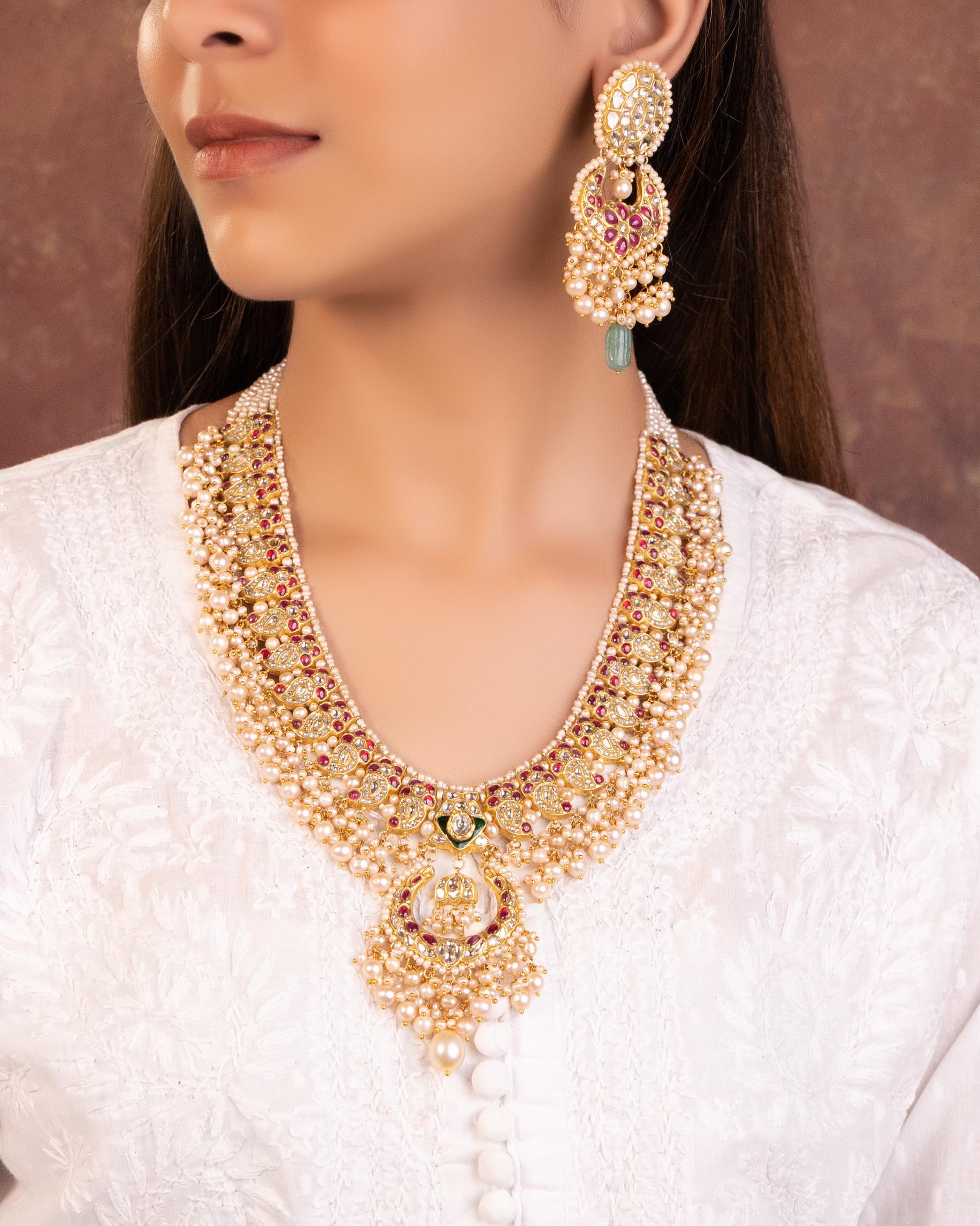 Heena Polki Chandbalis