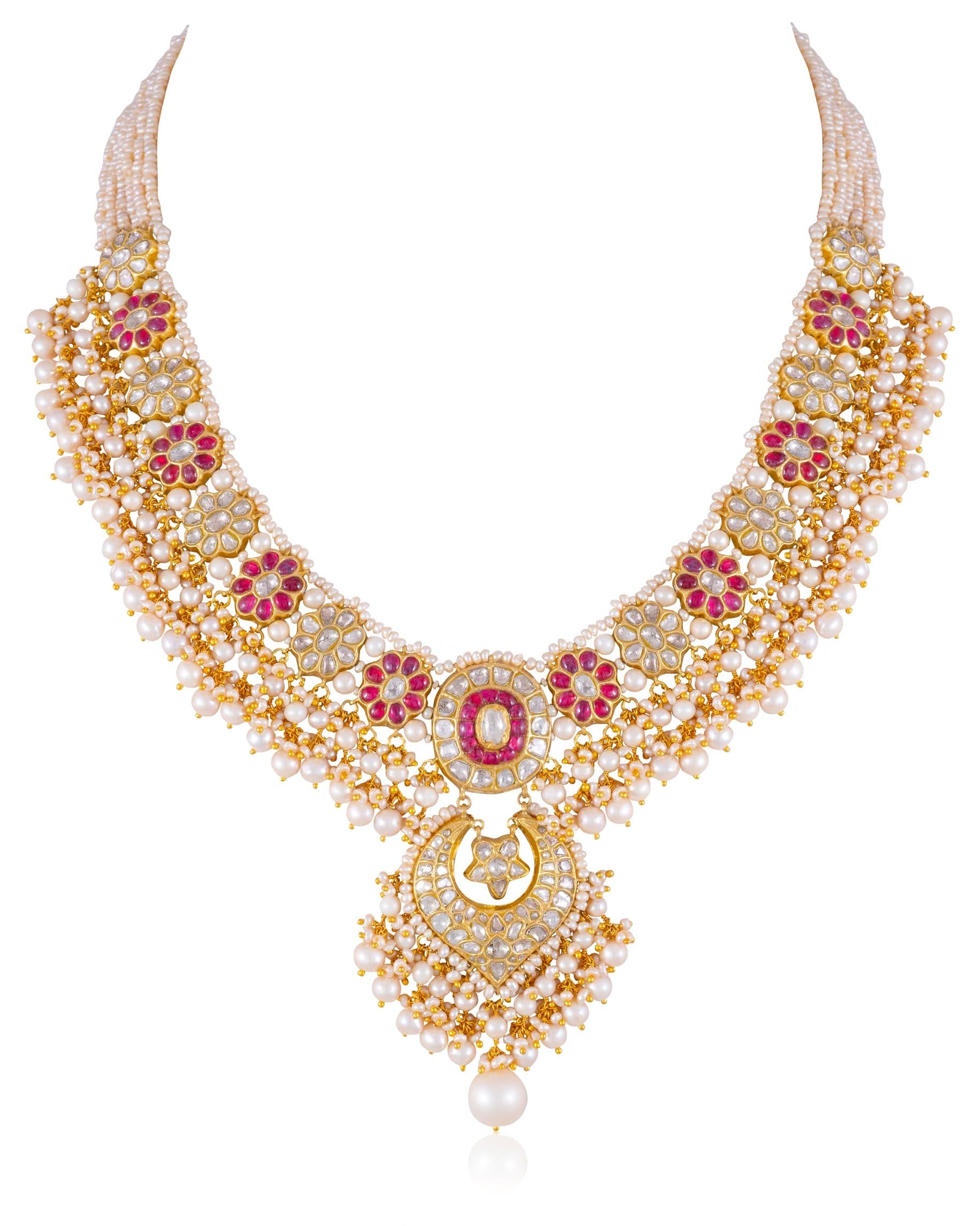 Tweesha Polki Long Necklace