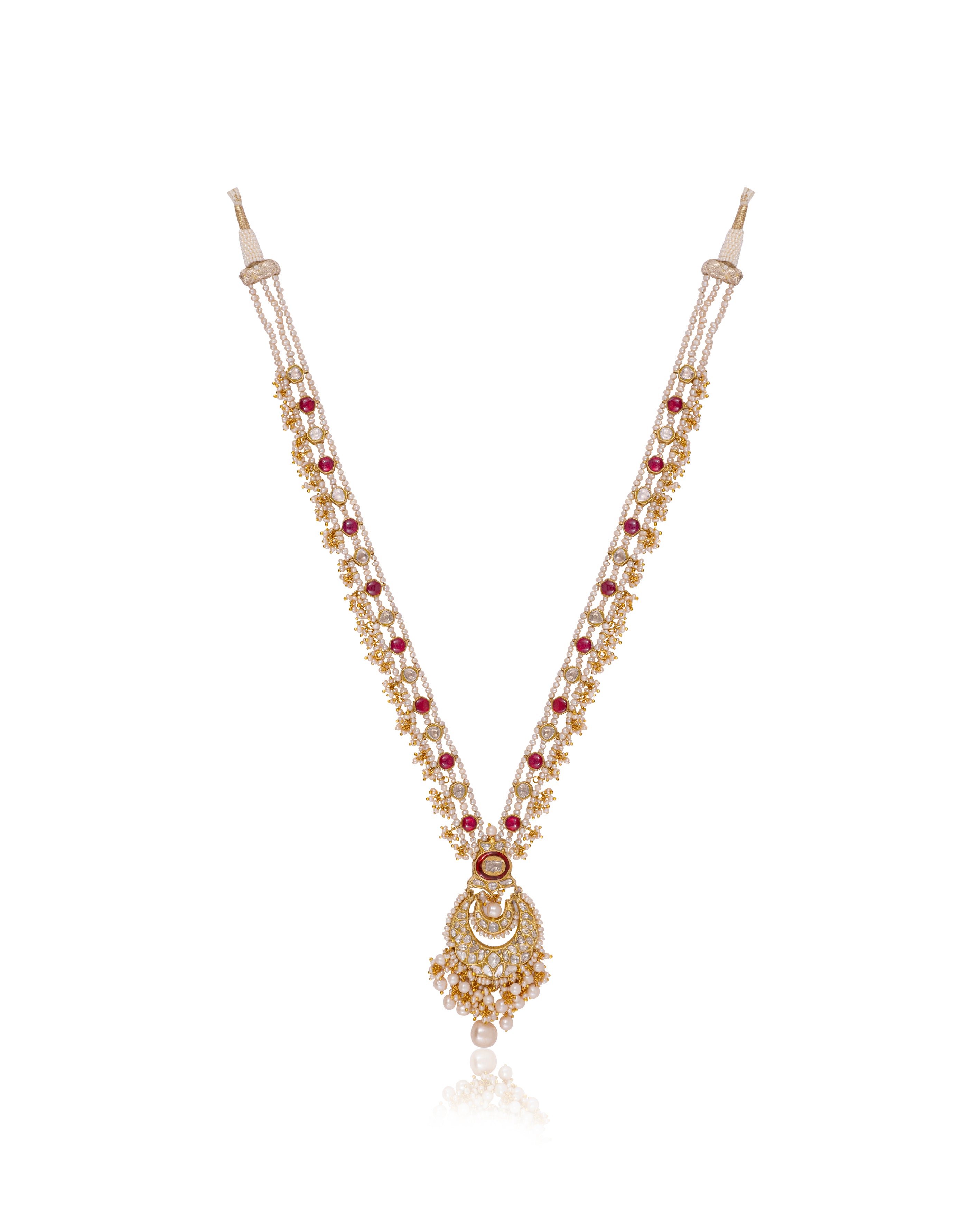 Kanaki Polki Long Necklace