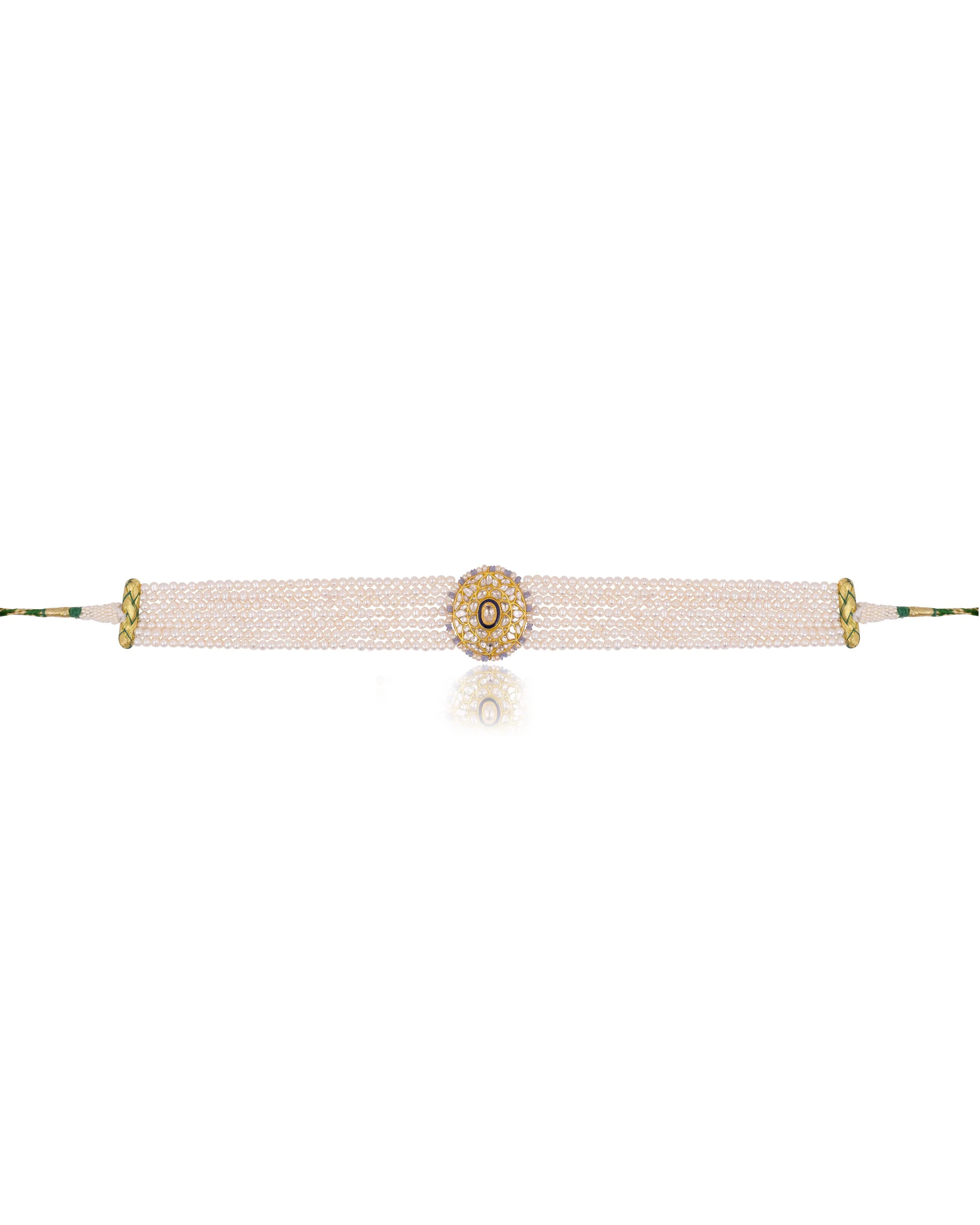 Shalini Polki Bead Choker