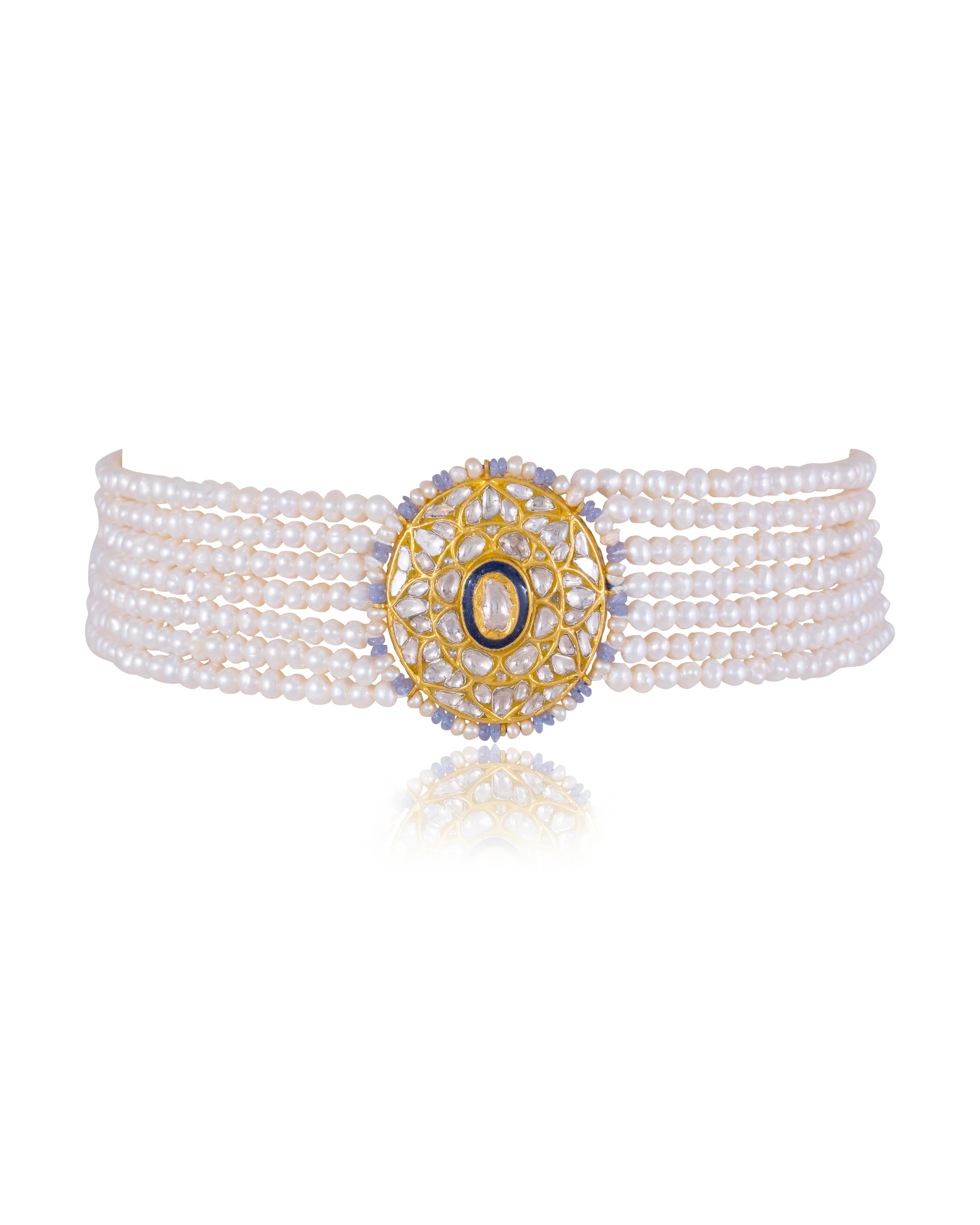 Shalini Polki Bead Choker